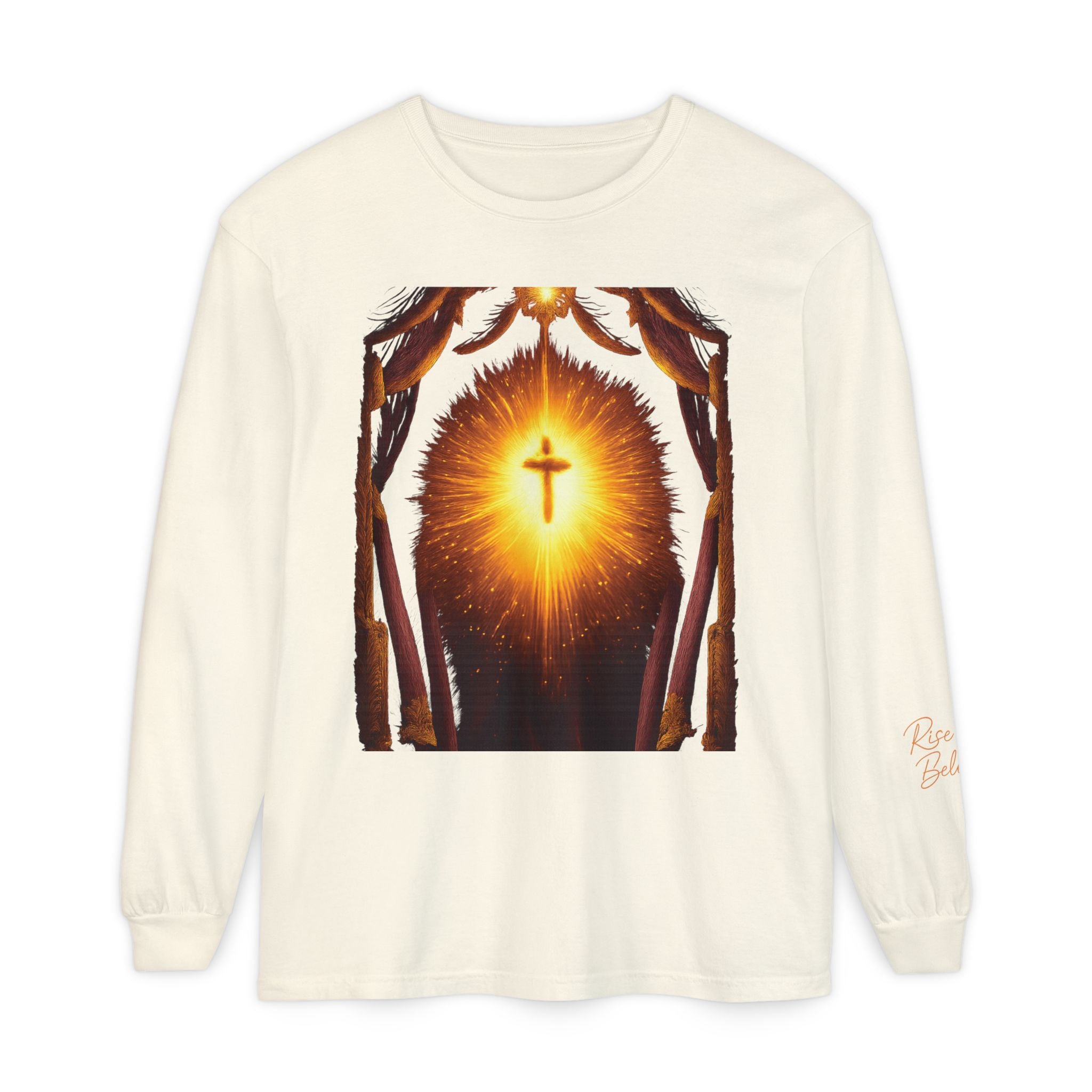 Unisex Garment-dyed Long Sleeve T-Shirt
