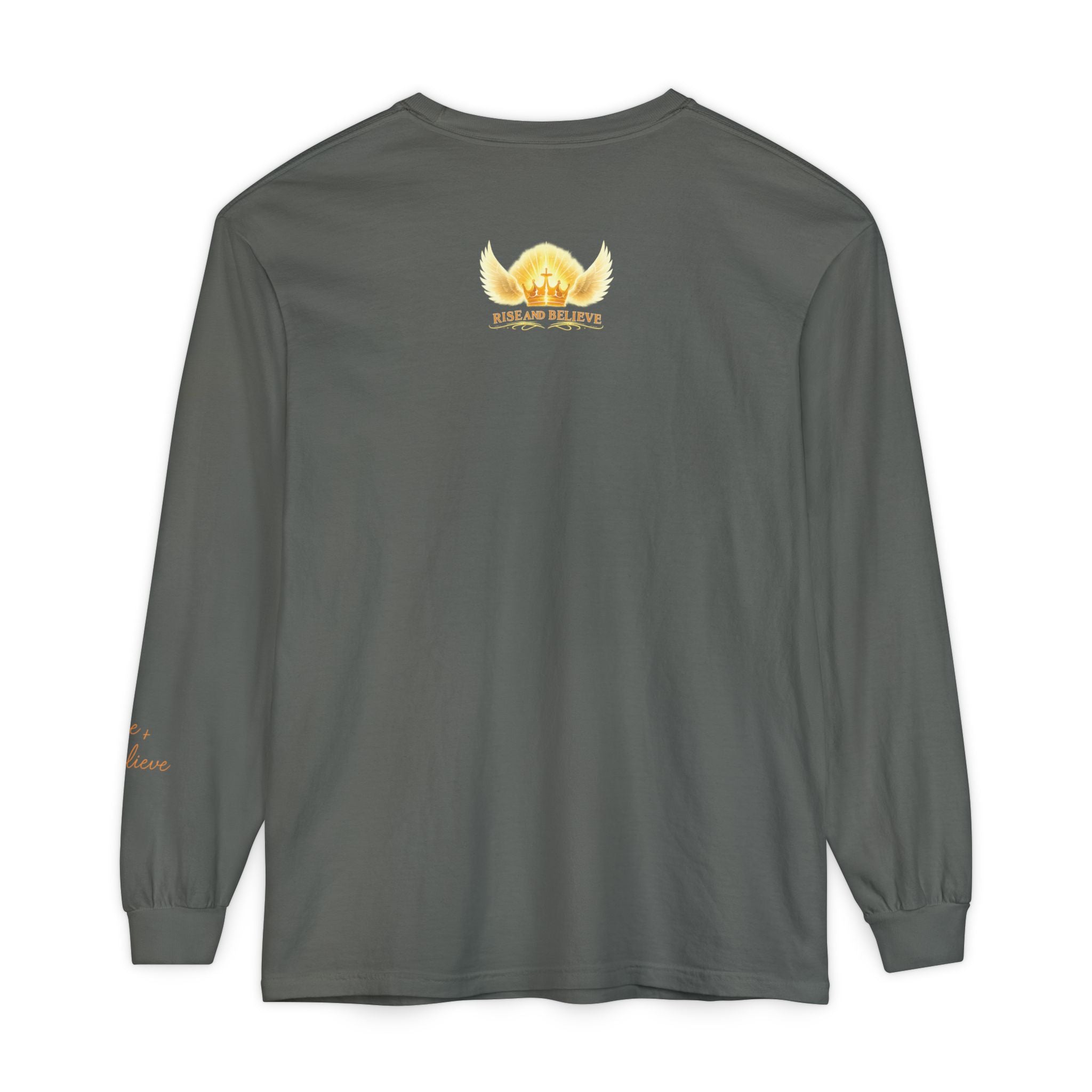 Unisex Garment-dyed Long Sleeve T-Shirt