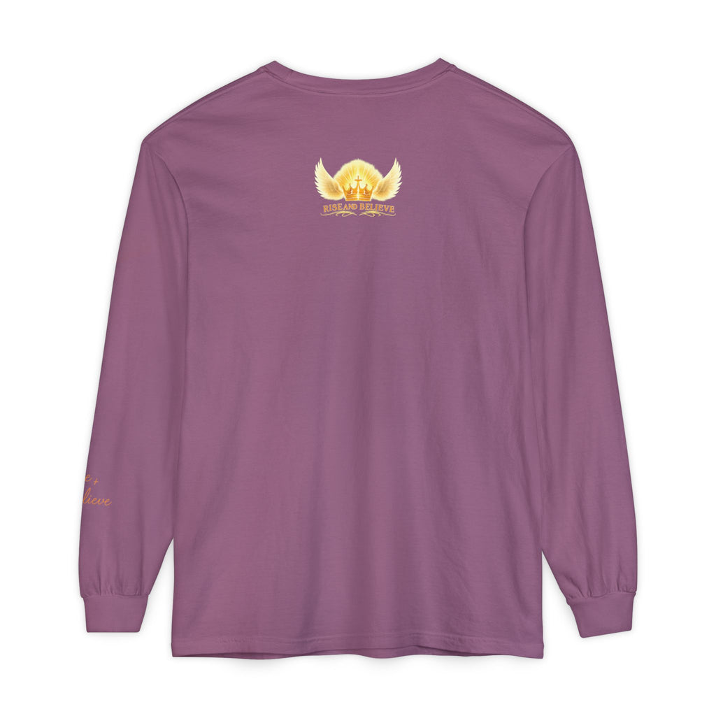 Unisex Garment-dyed Long Sleeve T-Shirt