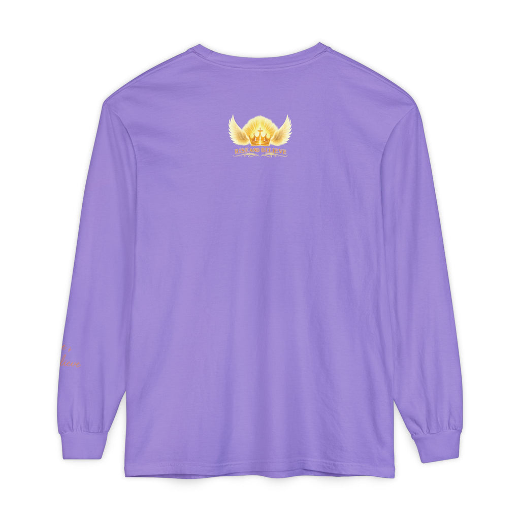 Unisex Garment-dyed Long Sleeve T-Shirt