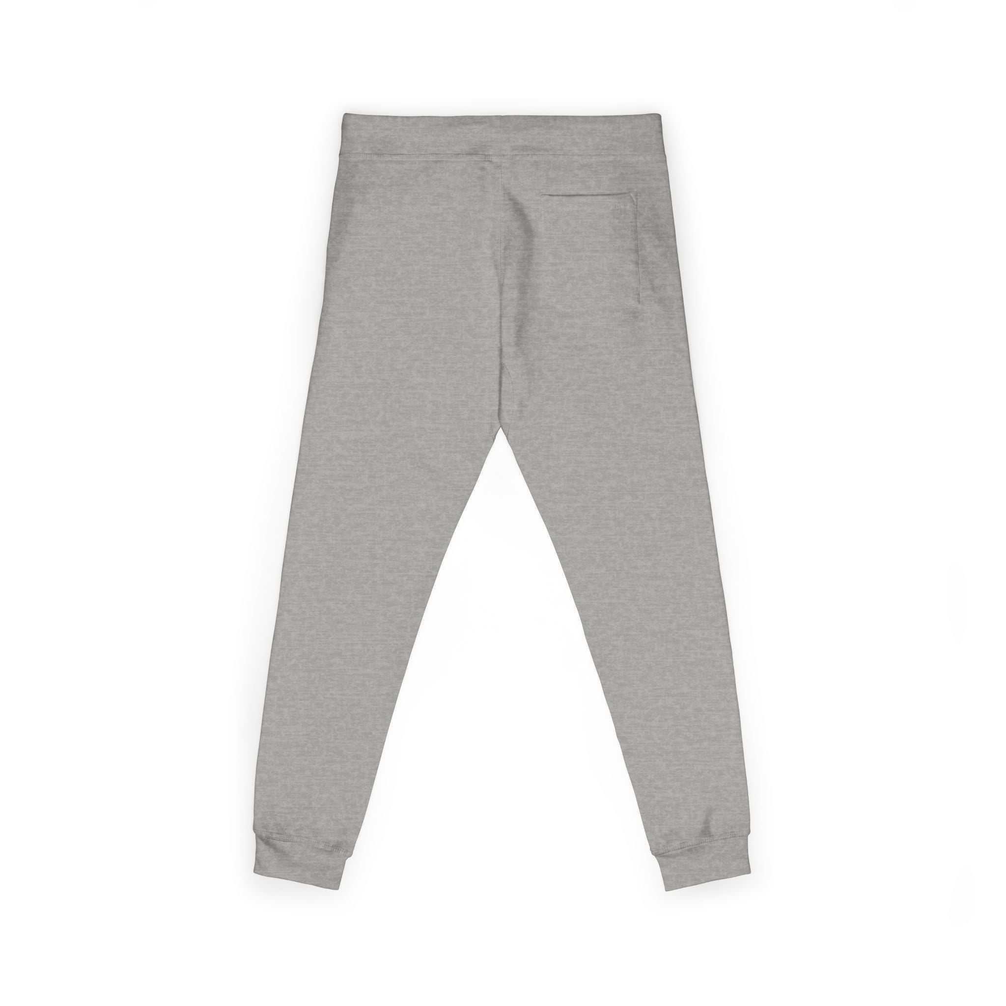 Embroidered Sunflower Fleece Sweatpants — Cozy White Joggers