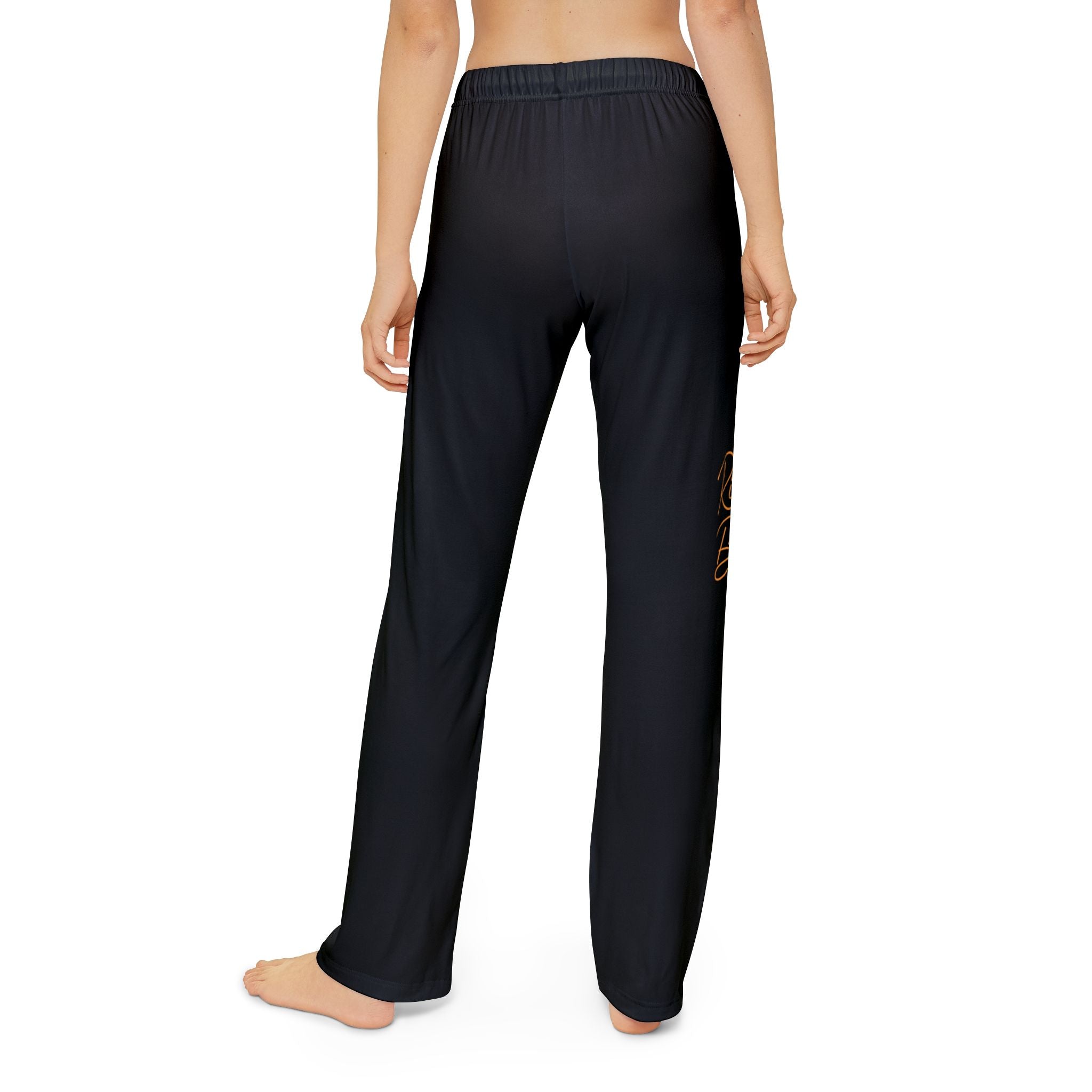 Kids Lounge Pants — 'Ride & Believe' Black Athletic Relaxed Joggers