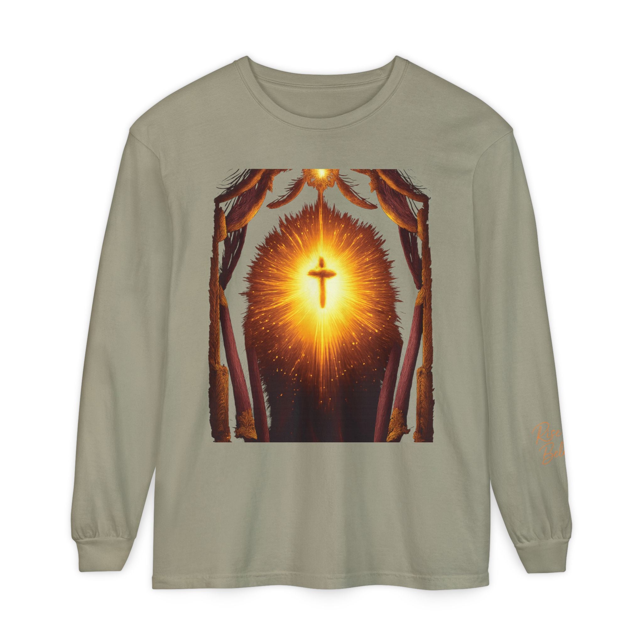 Unisex Garment-dyed Long Sleeve T-Shirt