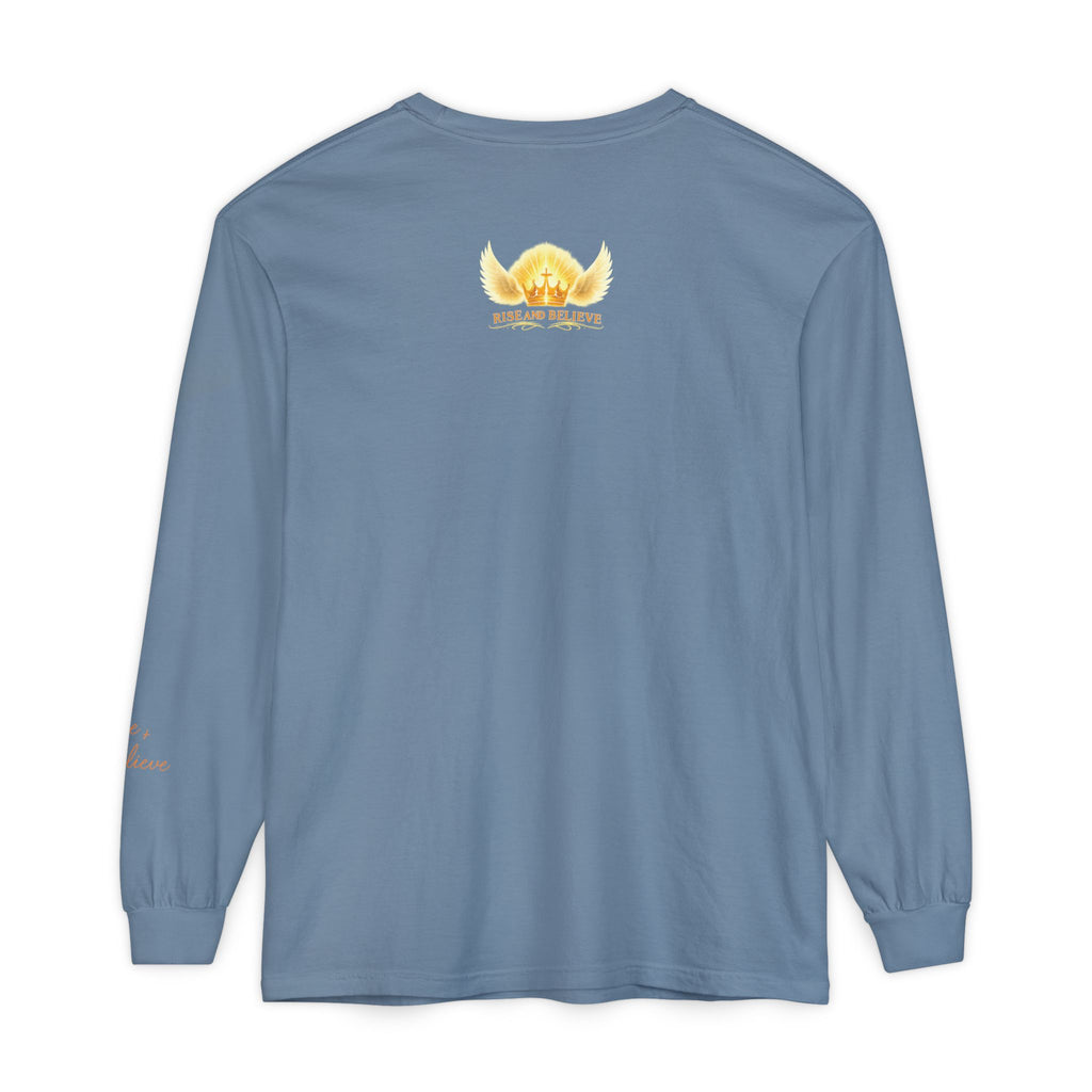 Unisex Garment-dyed Long Sleeve T-Shirt