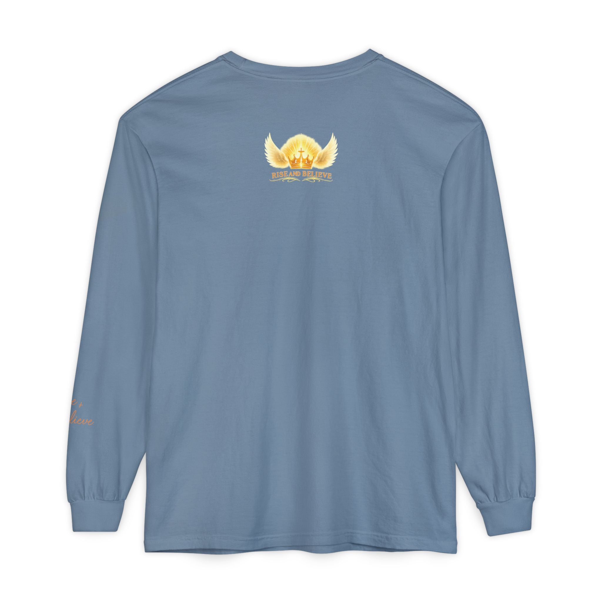 Unisex Garment-dyed Long Sleeve T-Shirt