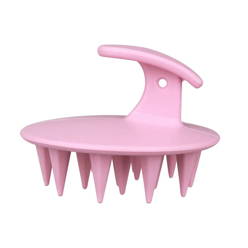 2-in-1 Silicone Scalp Massager & Shampoo Brush - Painless Hair Growth Stimulator for Shower, Gentle Head Spa Tool