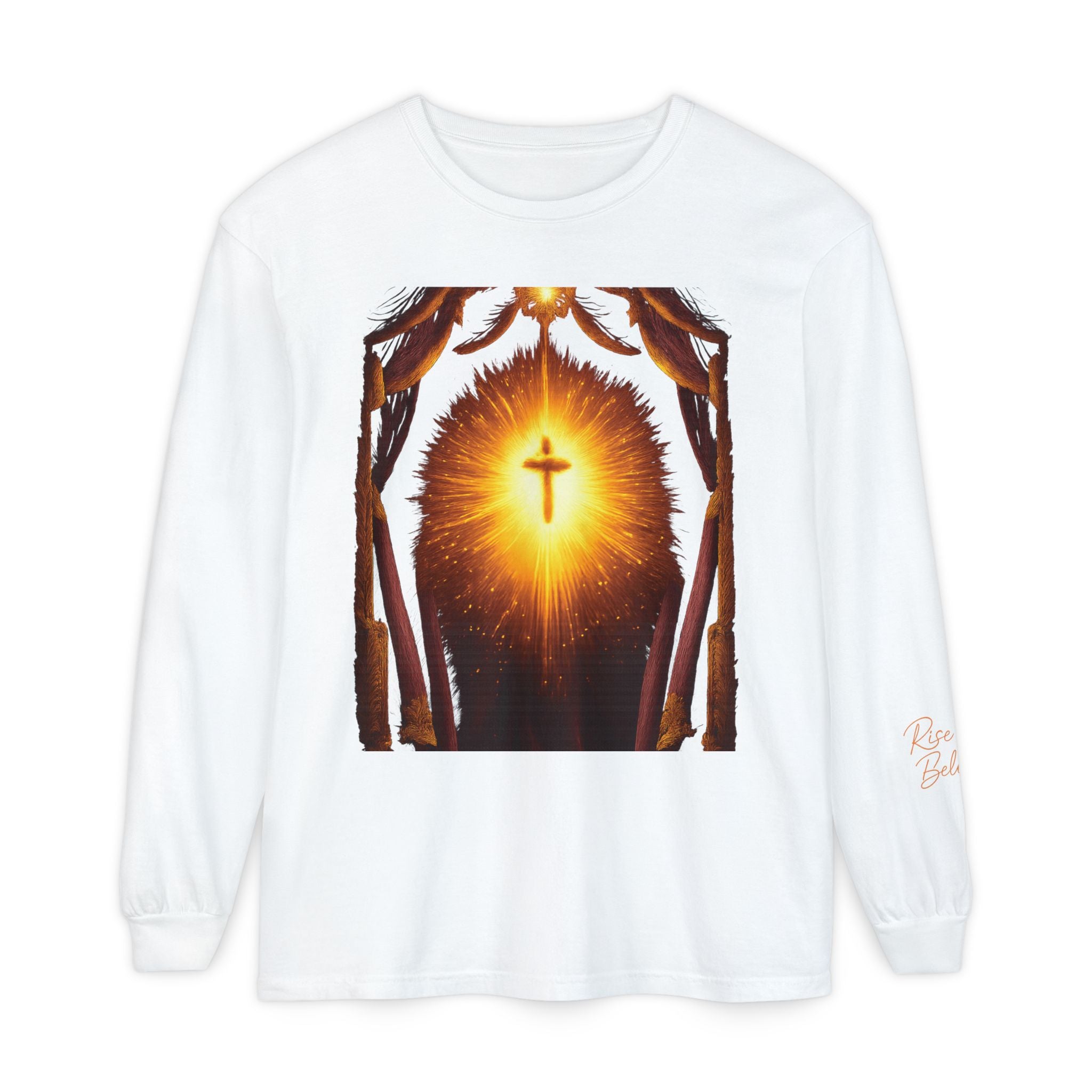 Unisex Garment-dyed Long Sleeve T-Shirt