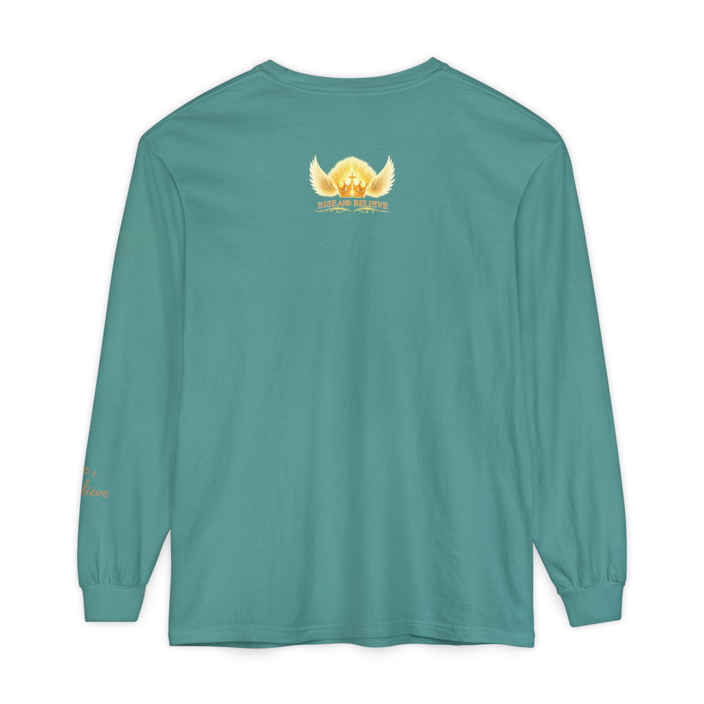 Unisex Garment-dyed Long Sleeve T-Shirt