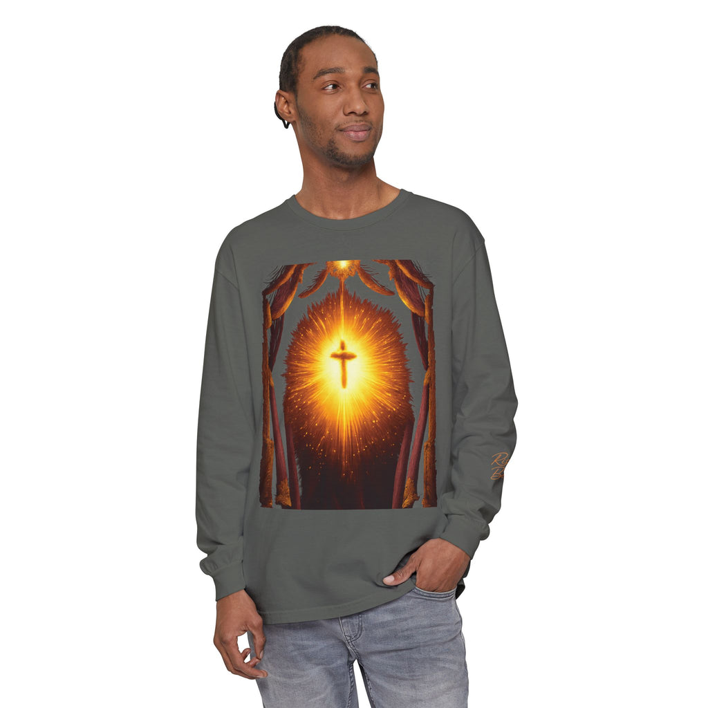Unisex Garment-dyed Long Sleeve T-Shirt