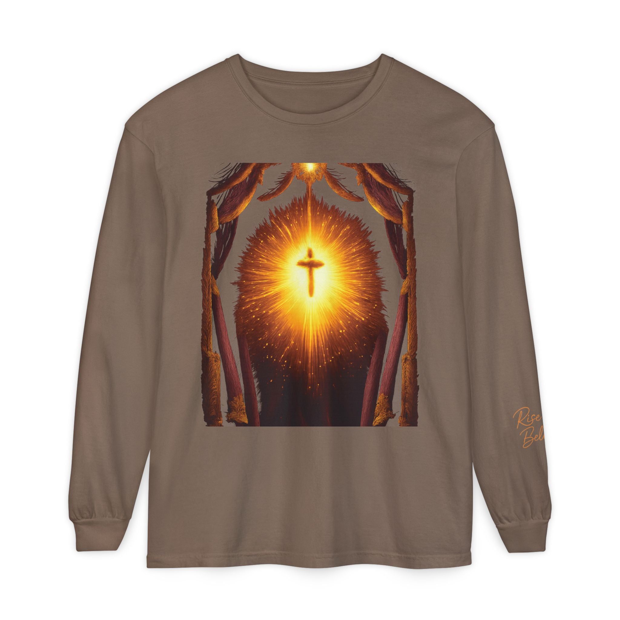 Unisex Garment-dyed Long Sleeve T-Shirt