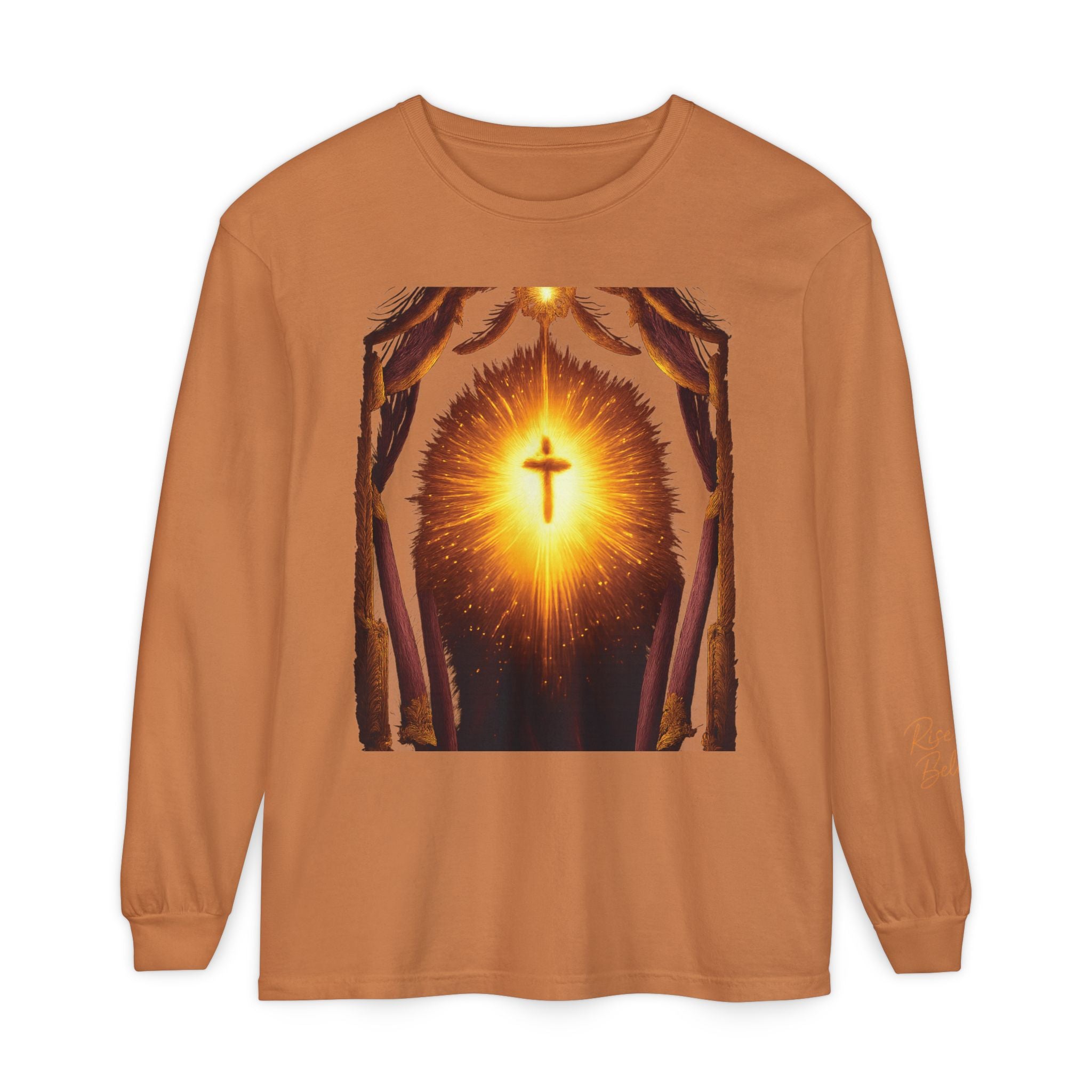 Unisex Garment-dyed Long Sleeve T-Shirt