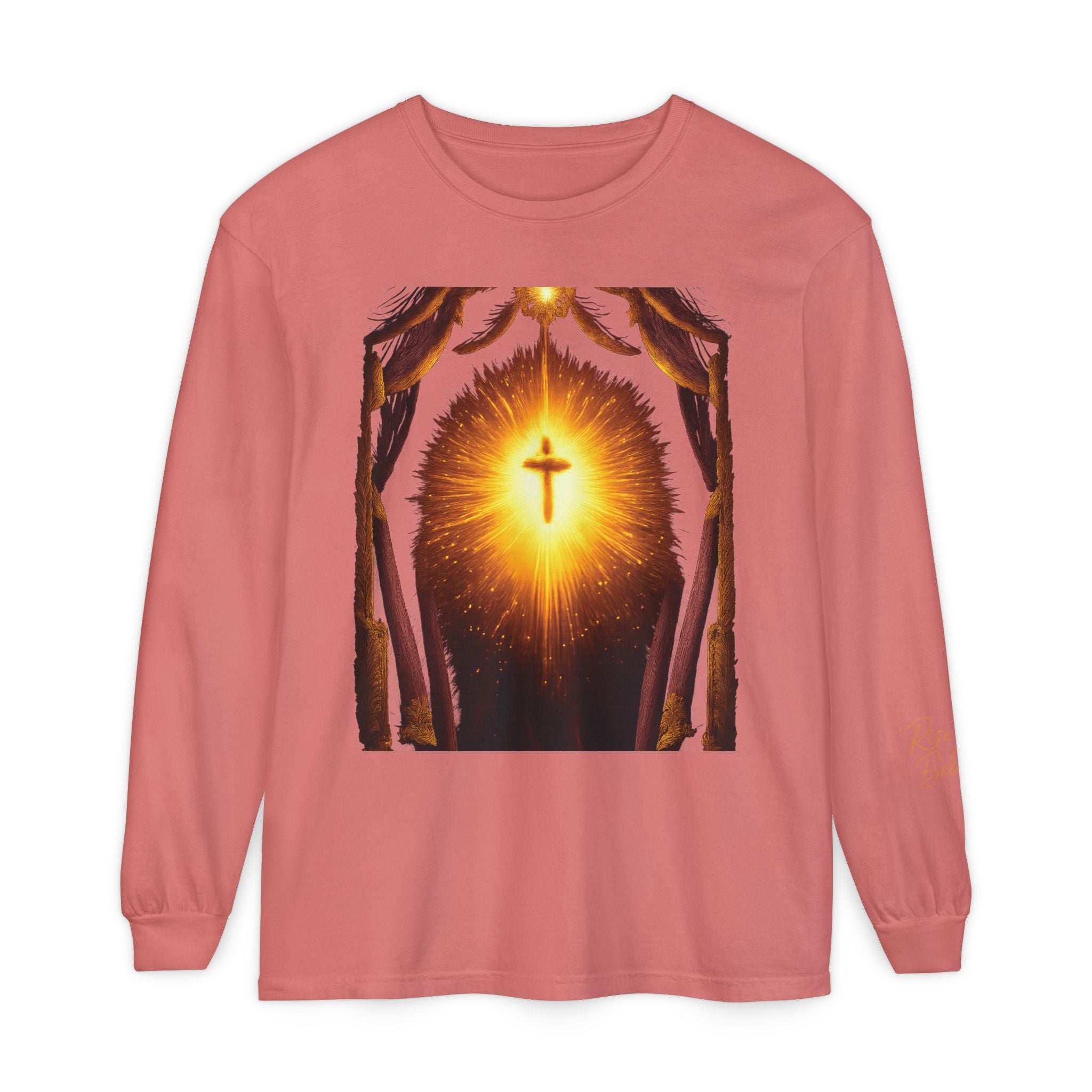 Unisex Garment-dyed Long Sleeve T-Shirt