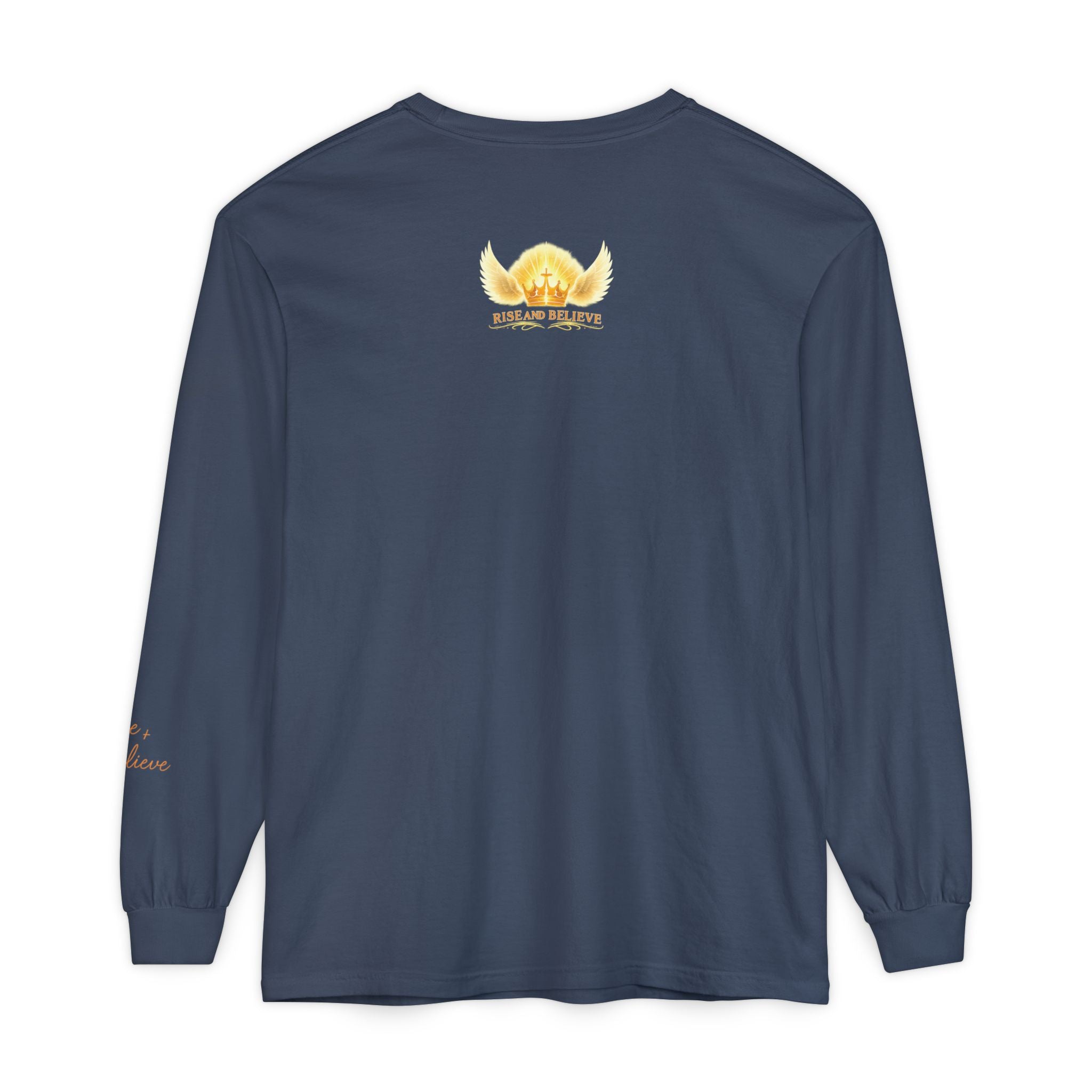 Unisex Garment-dyed Long Sleeve T-Shirt
