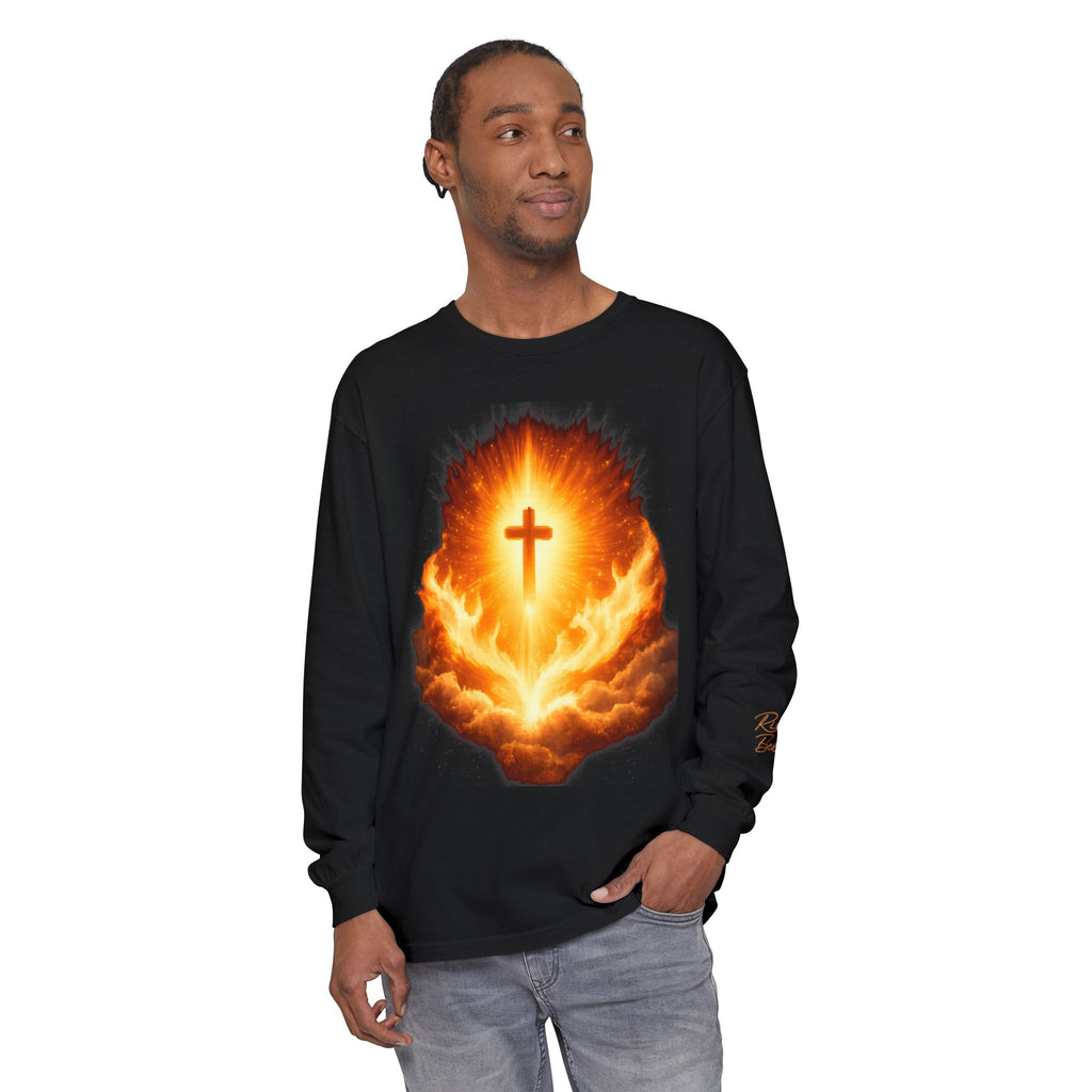 Unisex Garment-dyed Long Sleeve T-Shirt