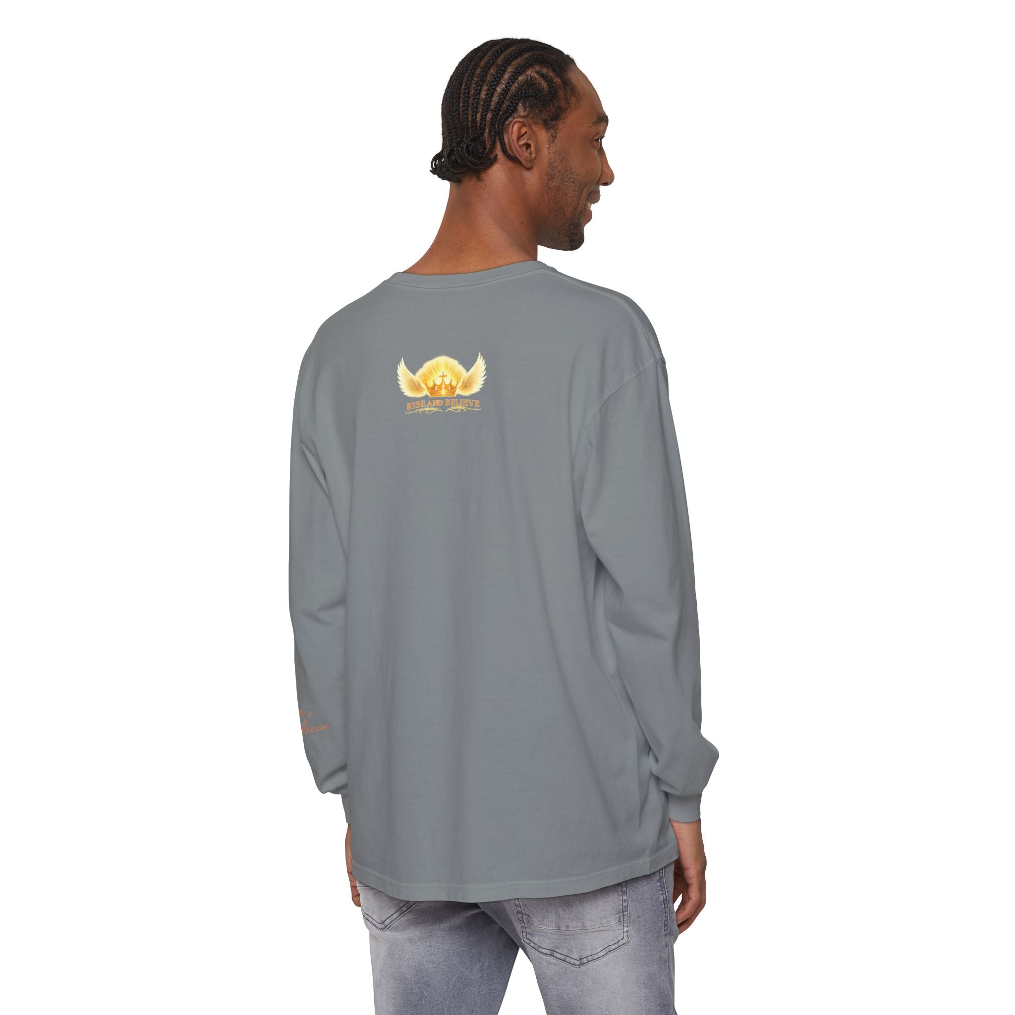 Unisex Garment-dyed Long Sleeve T-Shirt