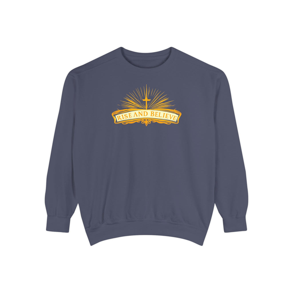Unisex Garment-Dyed Sweatshirt