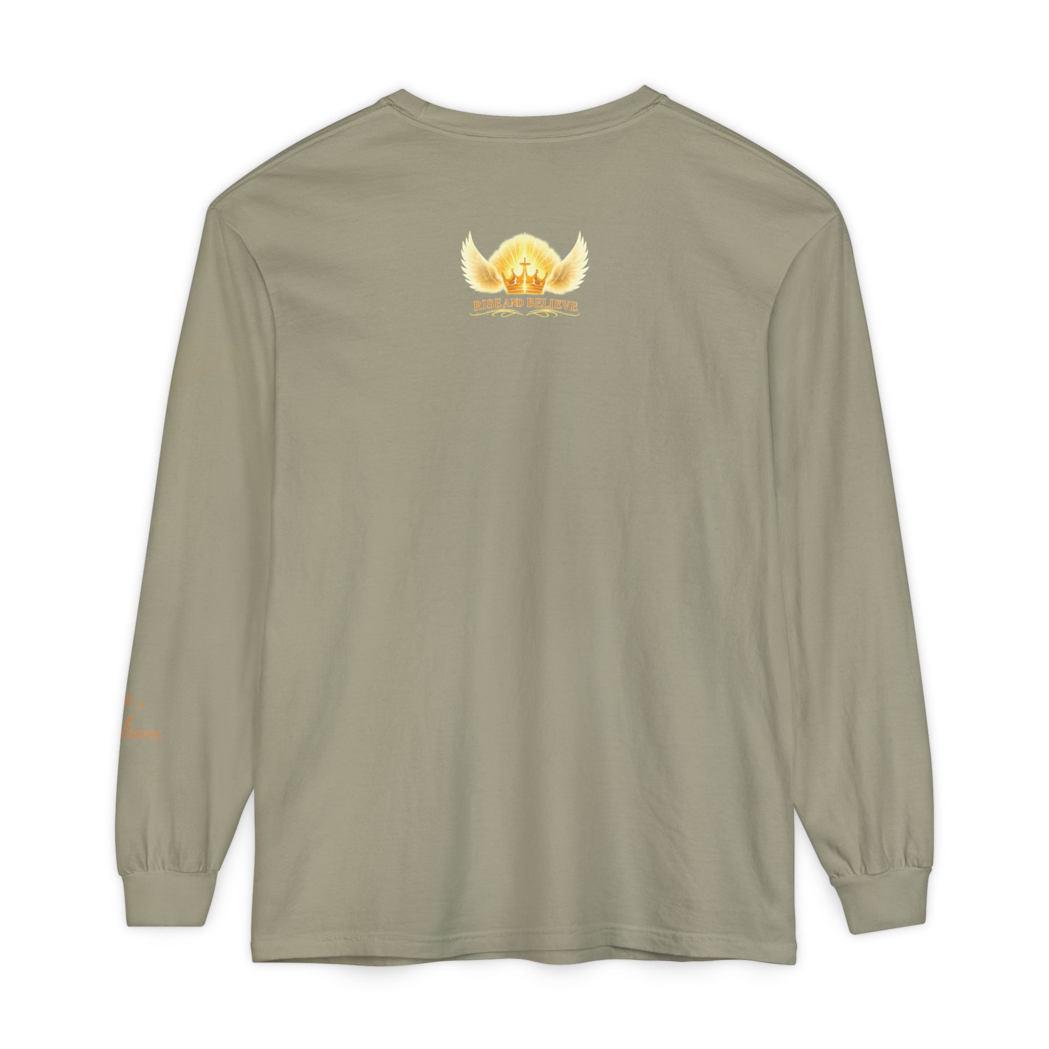 Unisex Garment-dyed Long Sleeve T-Shirt