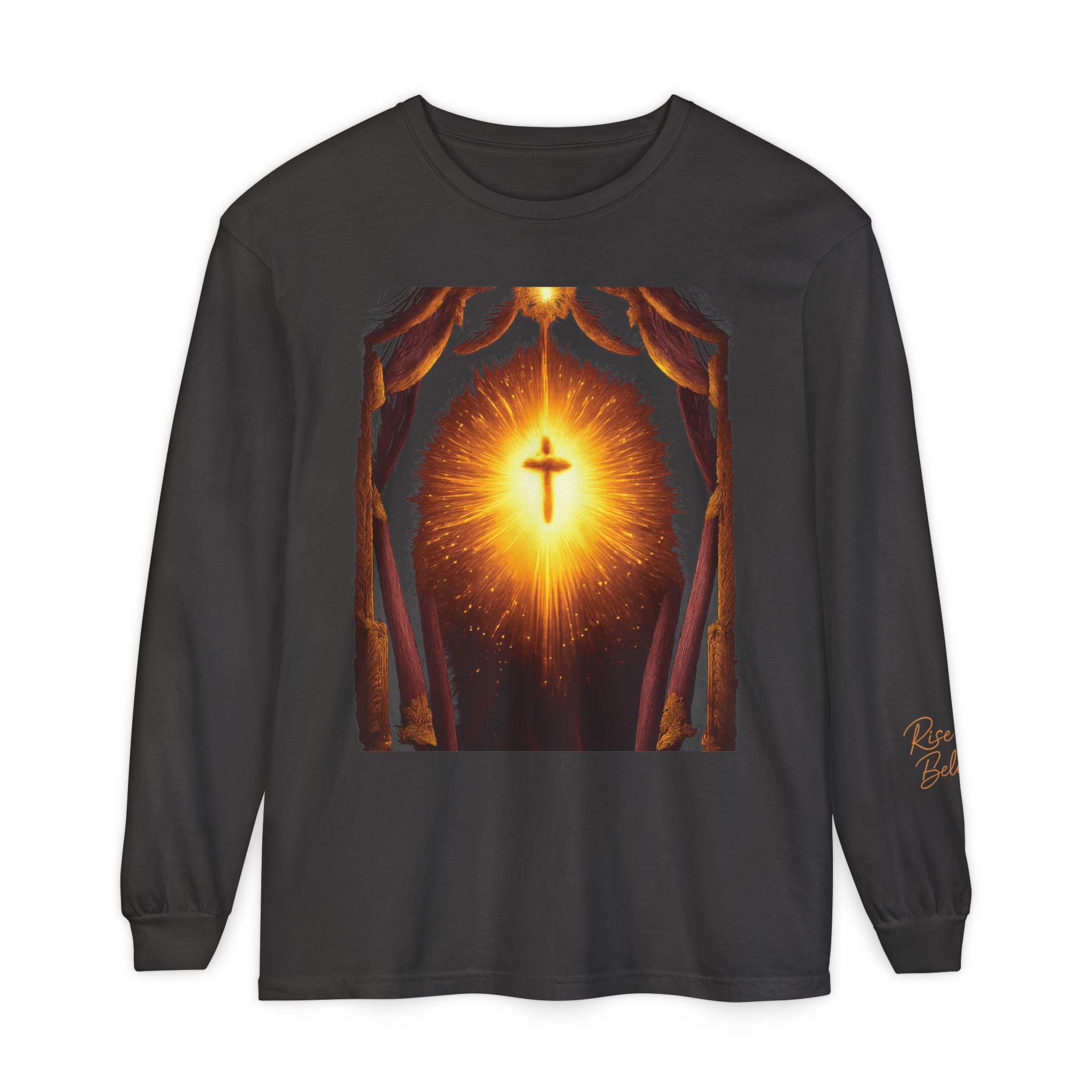 Unisex Garment-dyed Long Sleeve T-Shirt
