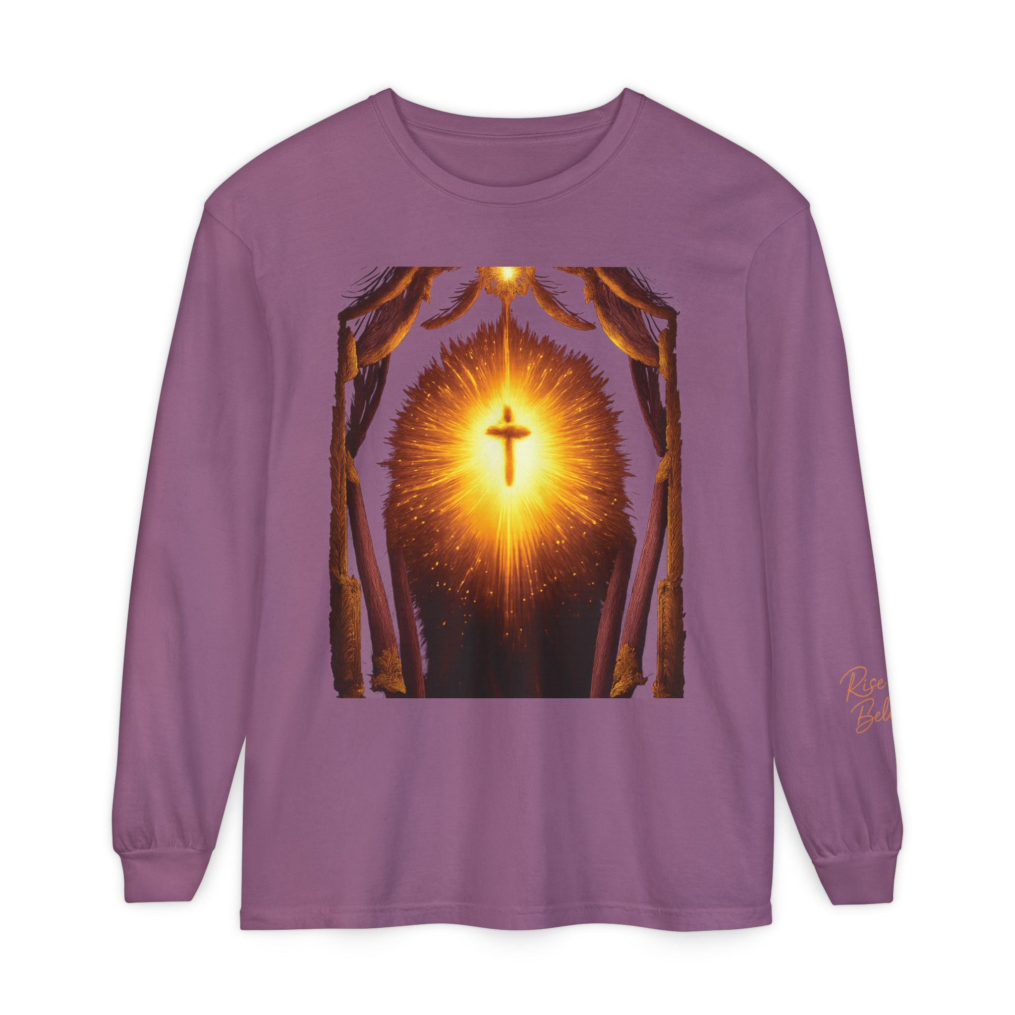 Unisex Garment-dyed Long Sleeve T-Shirt