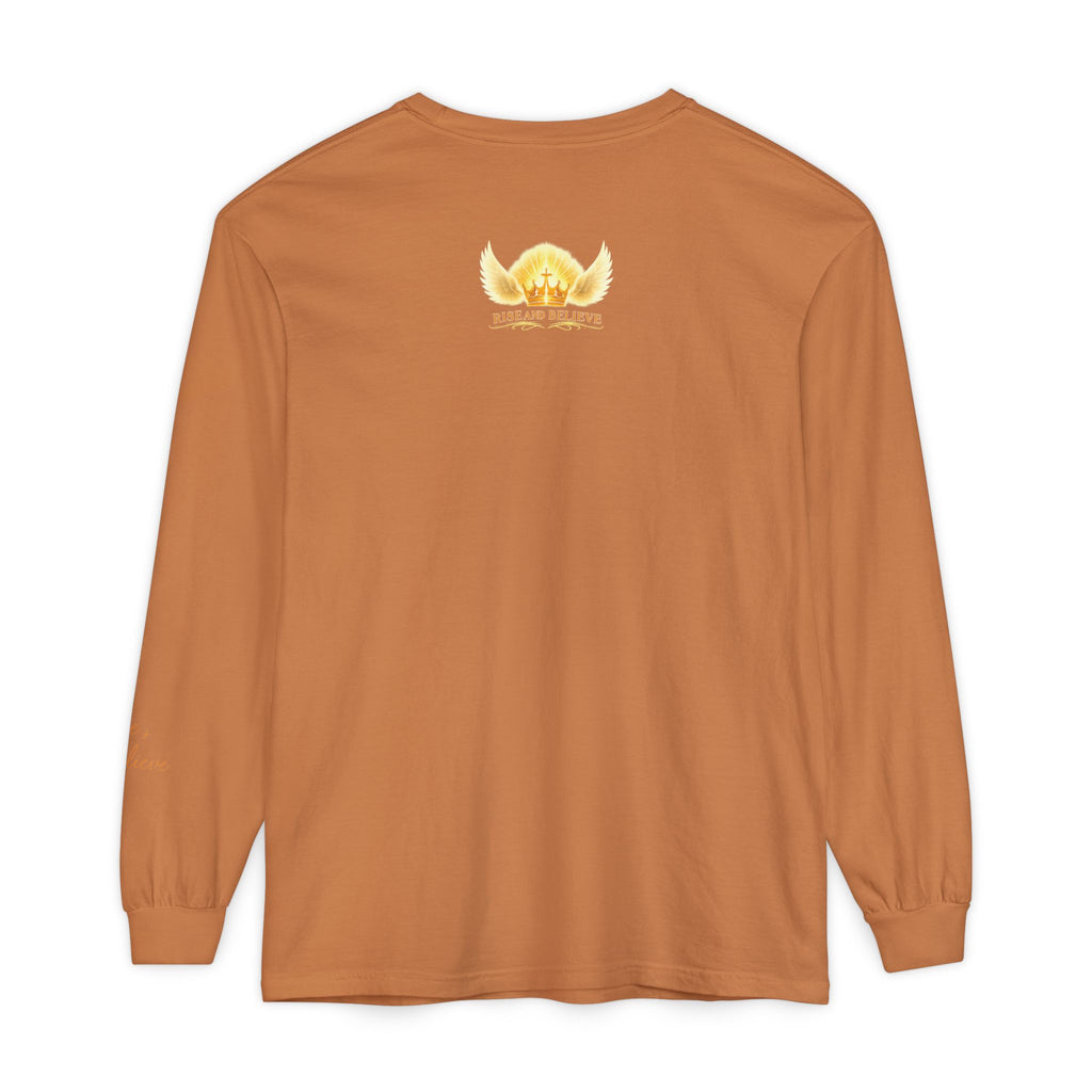 Unisex Garment-dyed Long Sleeve T-Shirt