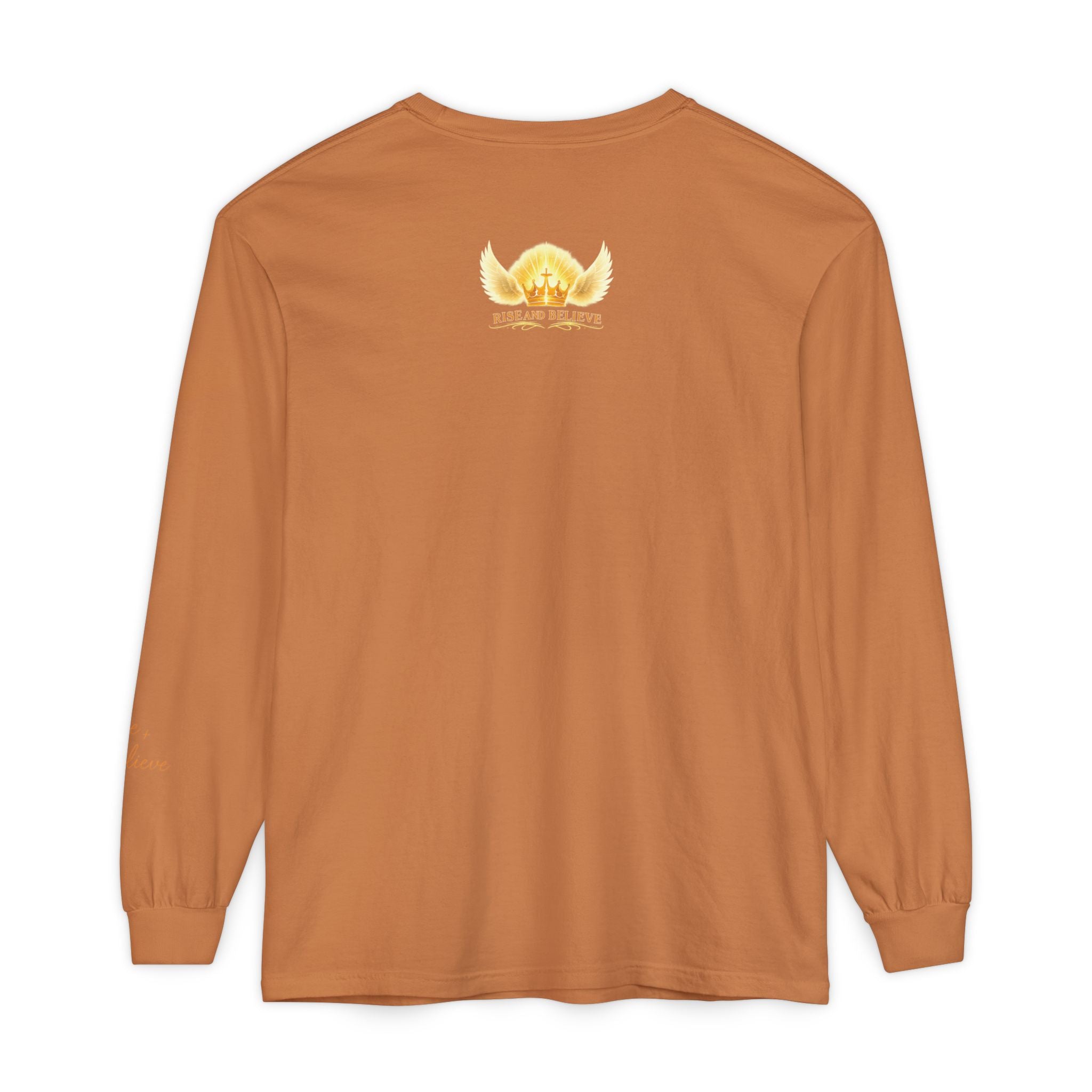 Unisex Garment-dyed Long Sleeve T-Shirt