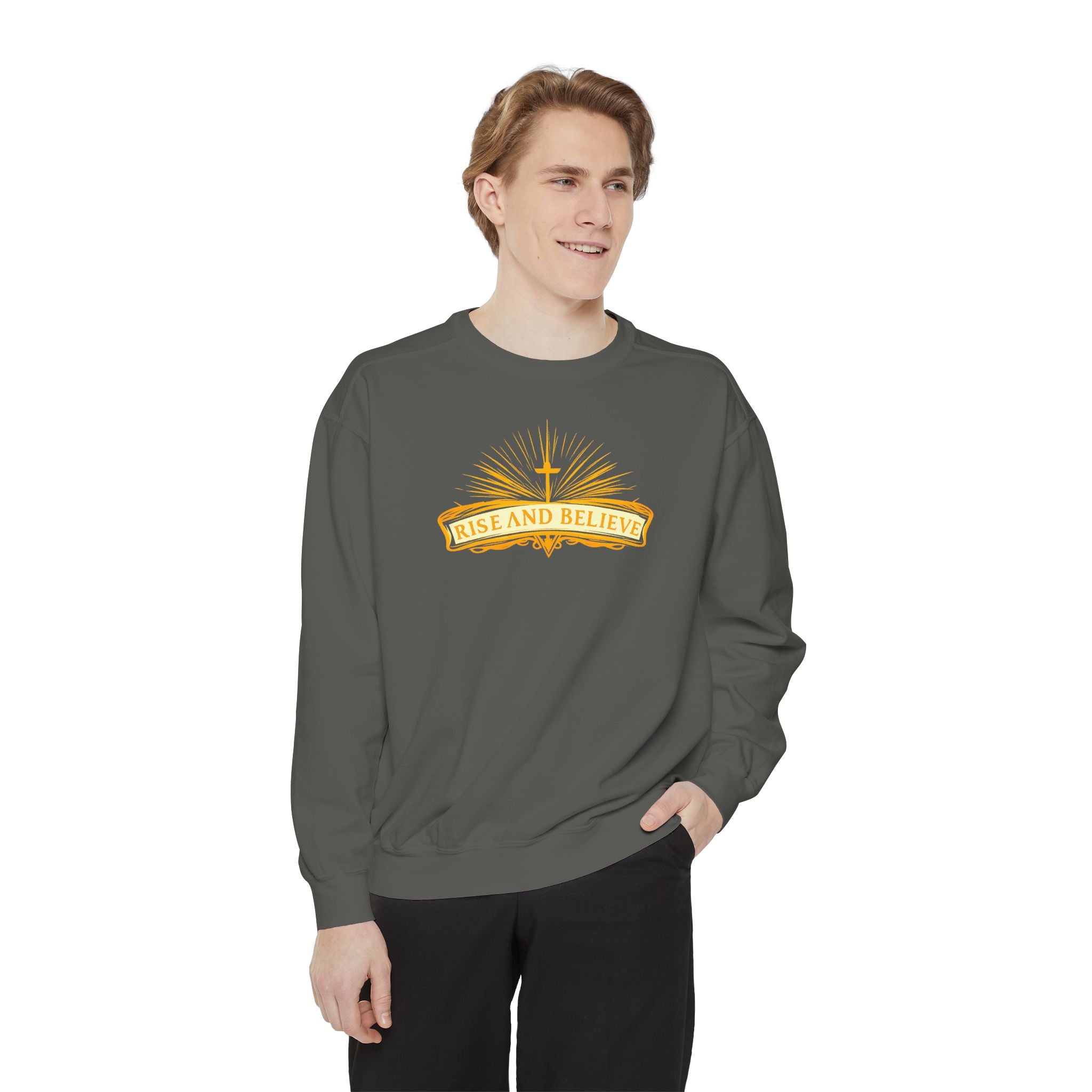 Unisex Garment-Dyed Sweatshirt