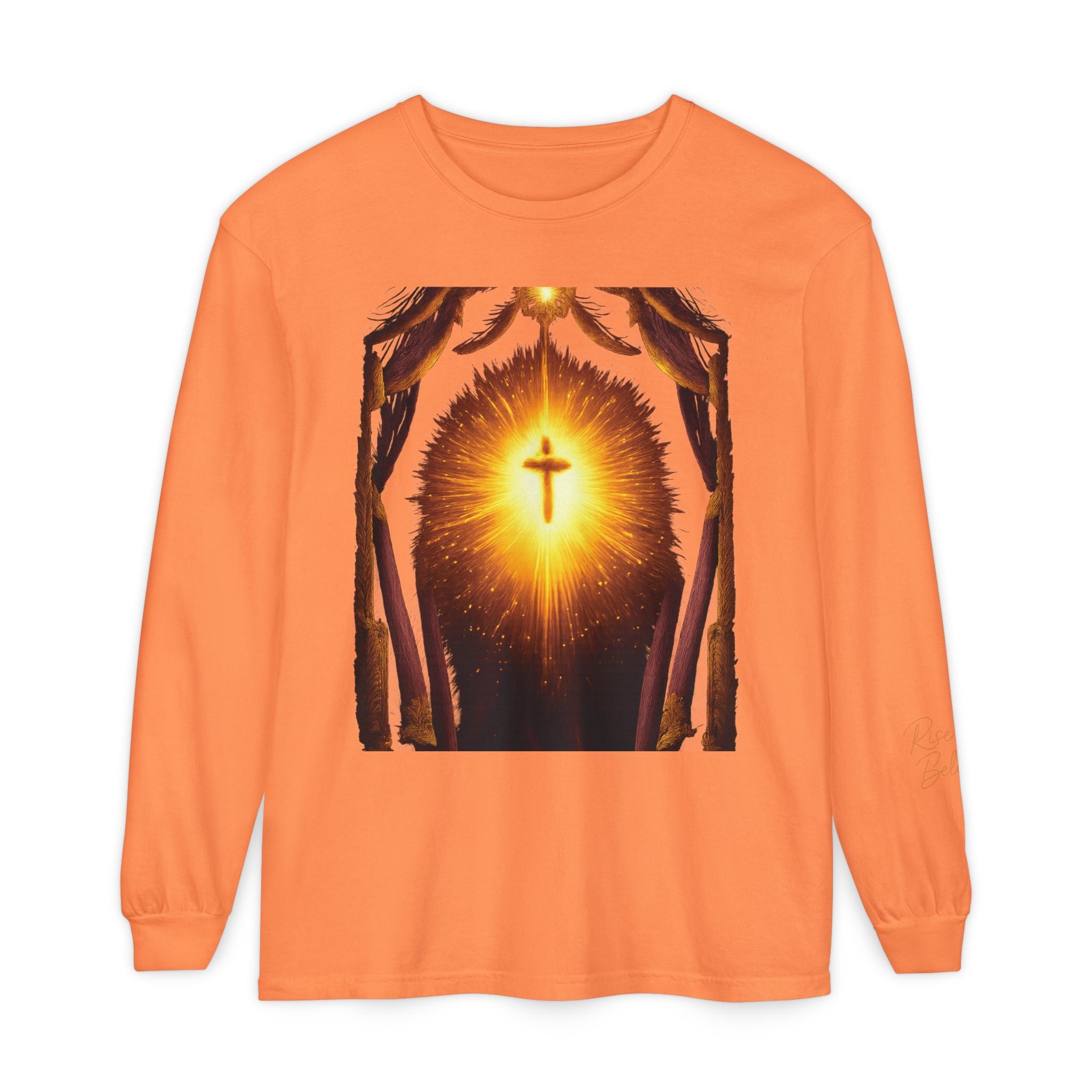 Unisex Garment-dyed Long Sleeve T-Shirt