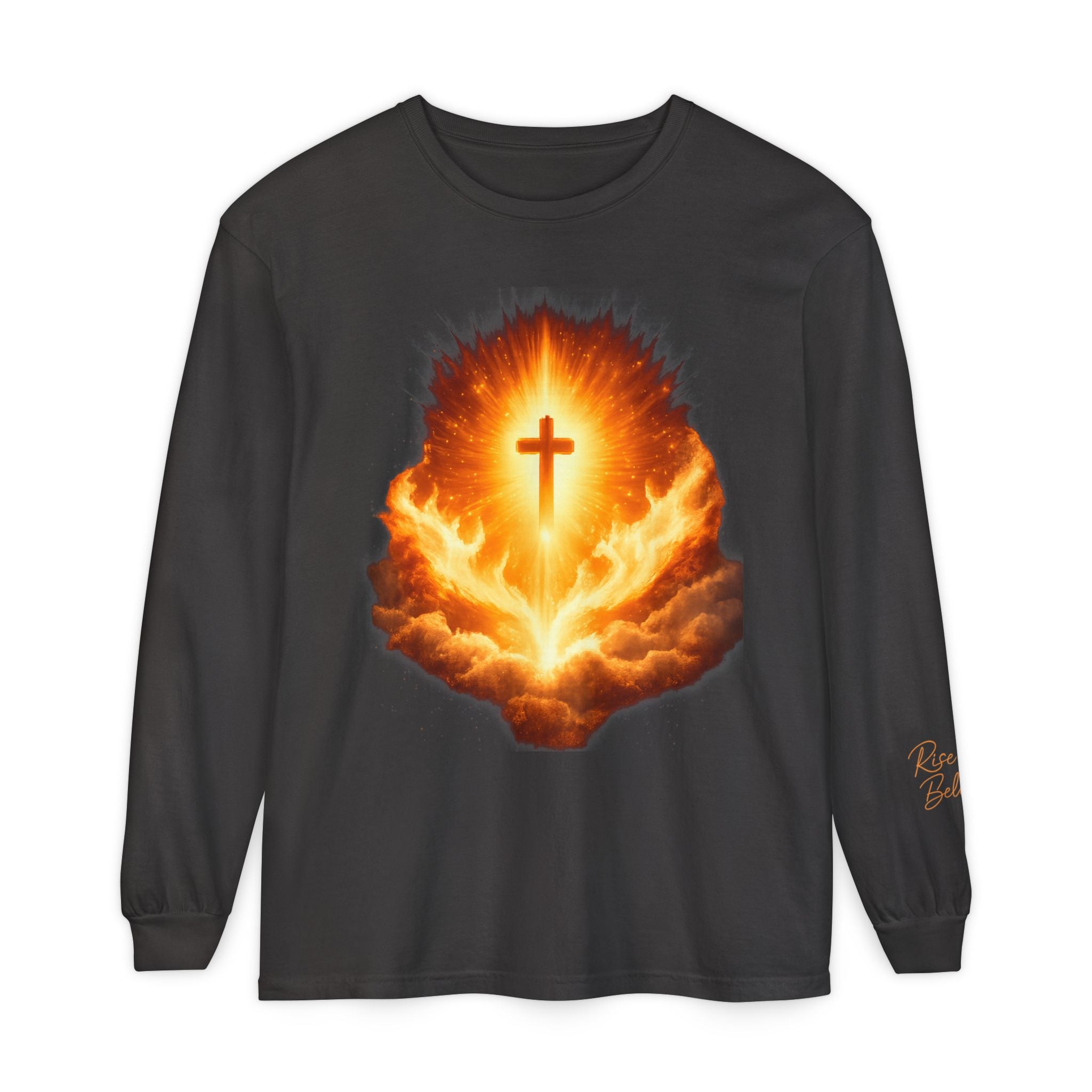 Unisex Garment-dyed Long Sleeve T-Shirt