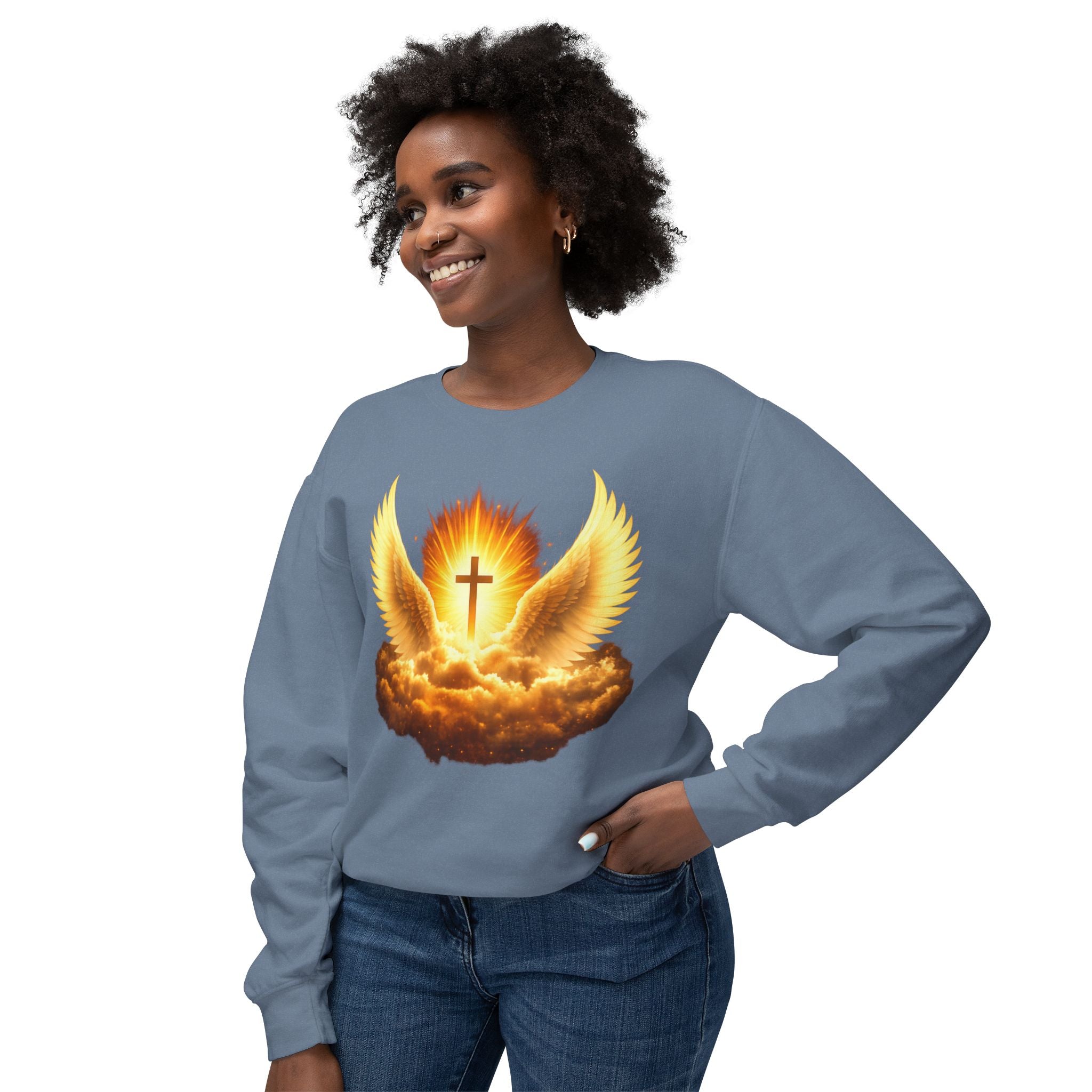 Unisex Lightweight Crewneck Sweatshirt