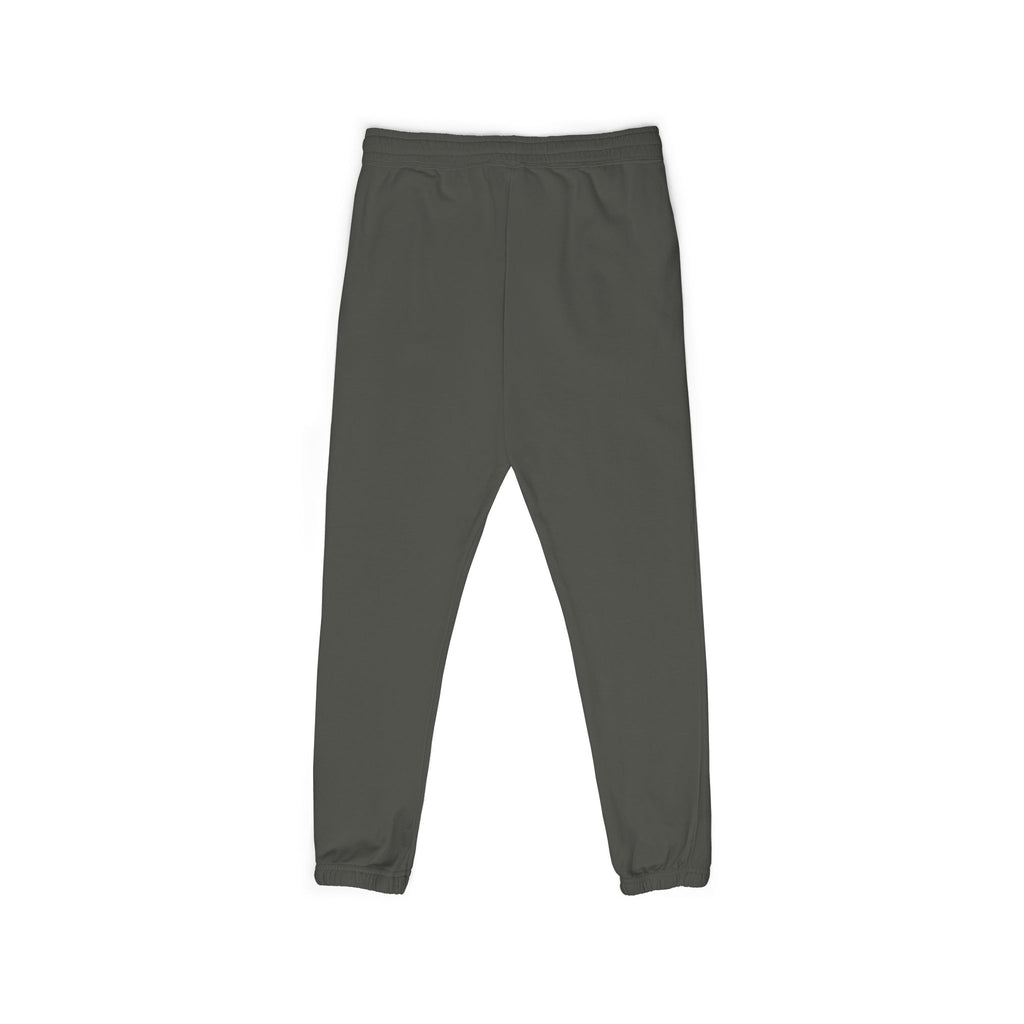 Ember Script Sweatpants — Garment-Dyed Fleece Cozy Joggers