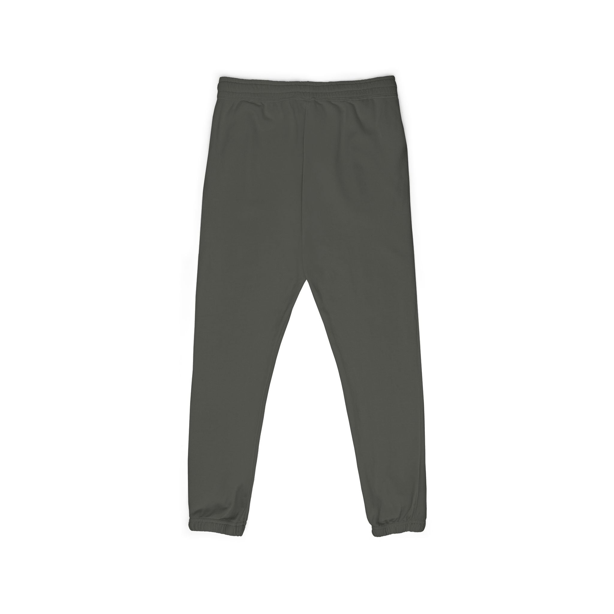 Ember Script Sweatpants — Garment-Dyed Fleece Cozy Joggers