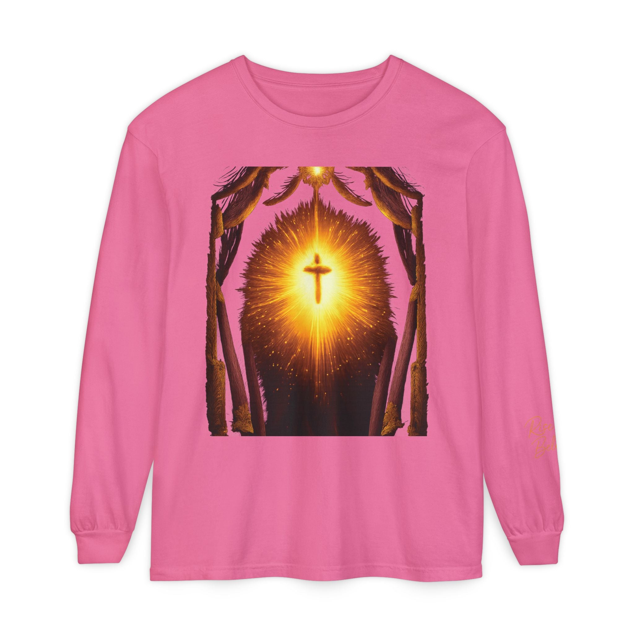 Unisex Garment-dyed Long Sleeve T-Shirt