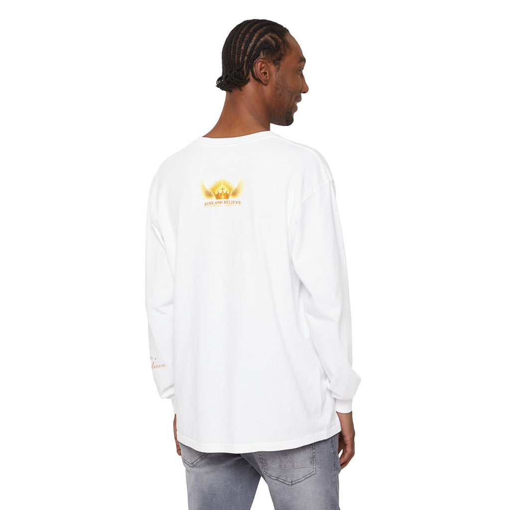 Unisex Garment-dyed Long Sleeve T-Shirt