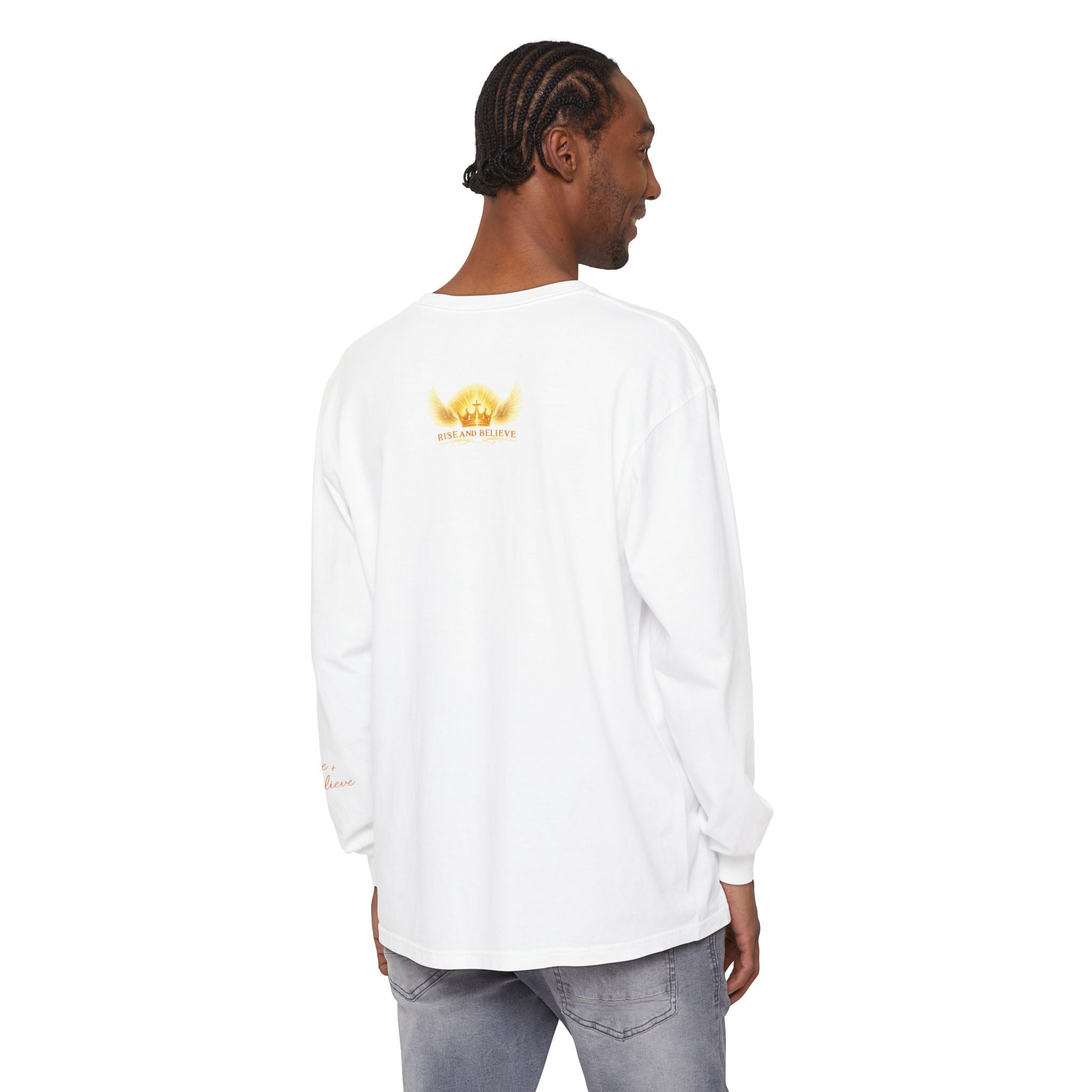 Unisex Garment-dyed Long Sleeve T-Shirt