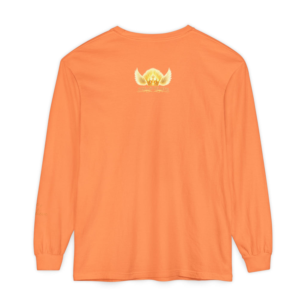 Unisex Garment-dyed Long Sleeve T-Shirt