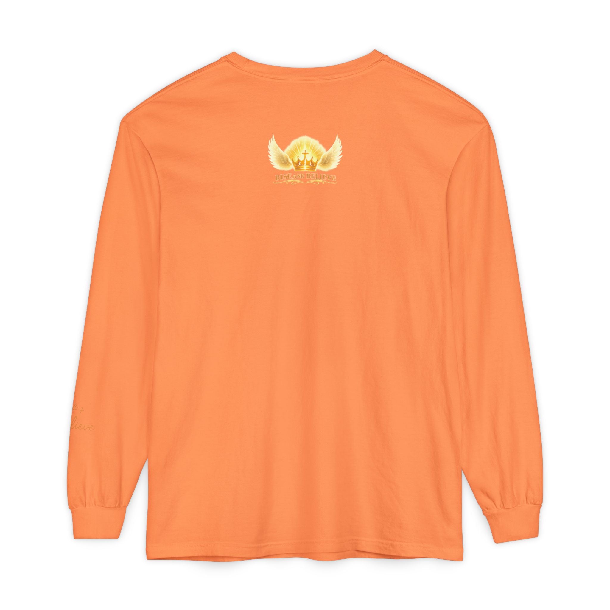 Unisex Garment-dyed Long Sleeve T-Shirt