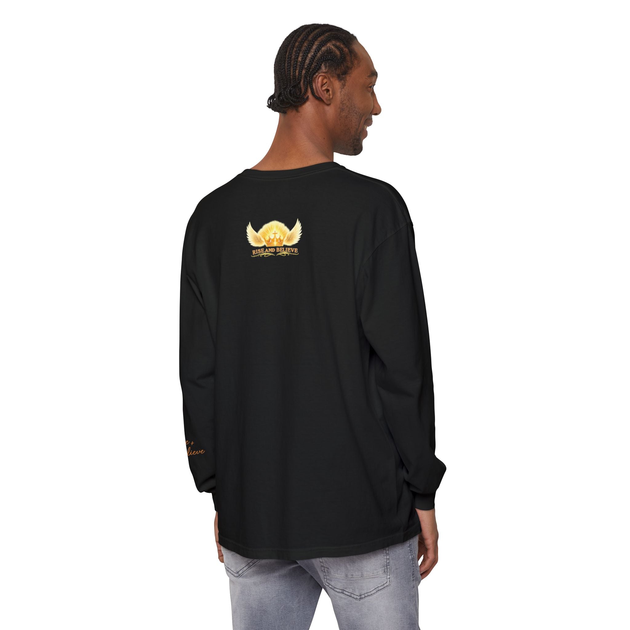 Unisex Garment-dyed Long Sleeve T-Shirt