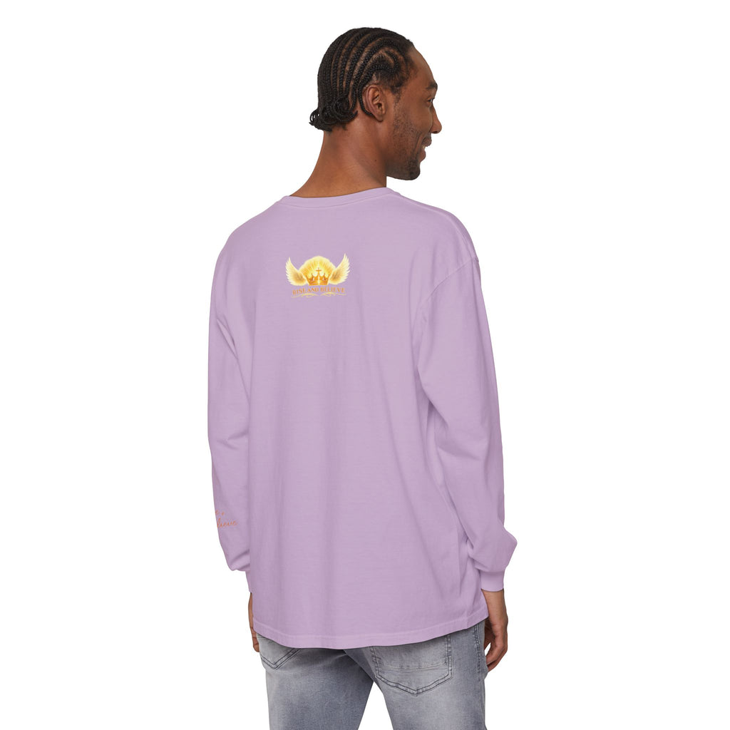 Unisex Garment-dyed Long Sleeve T-Shirt