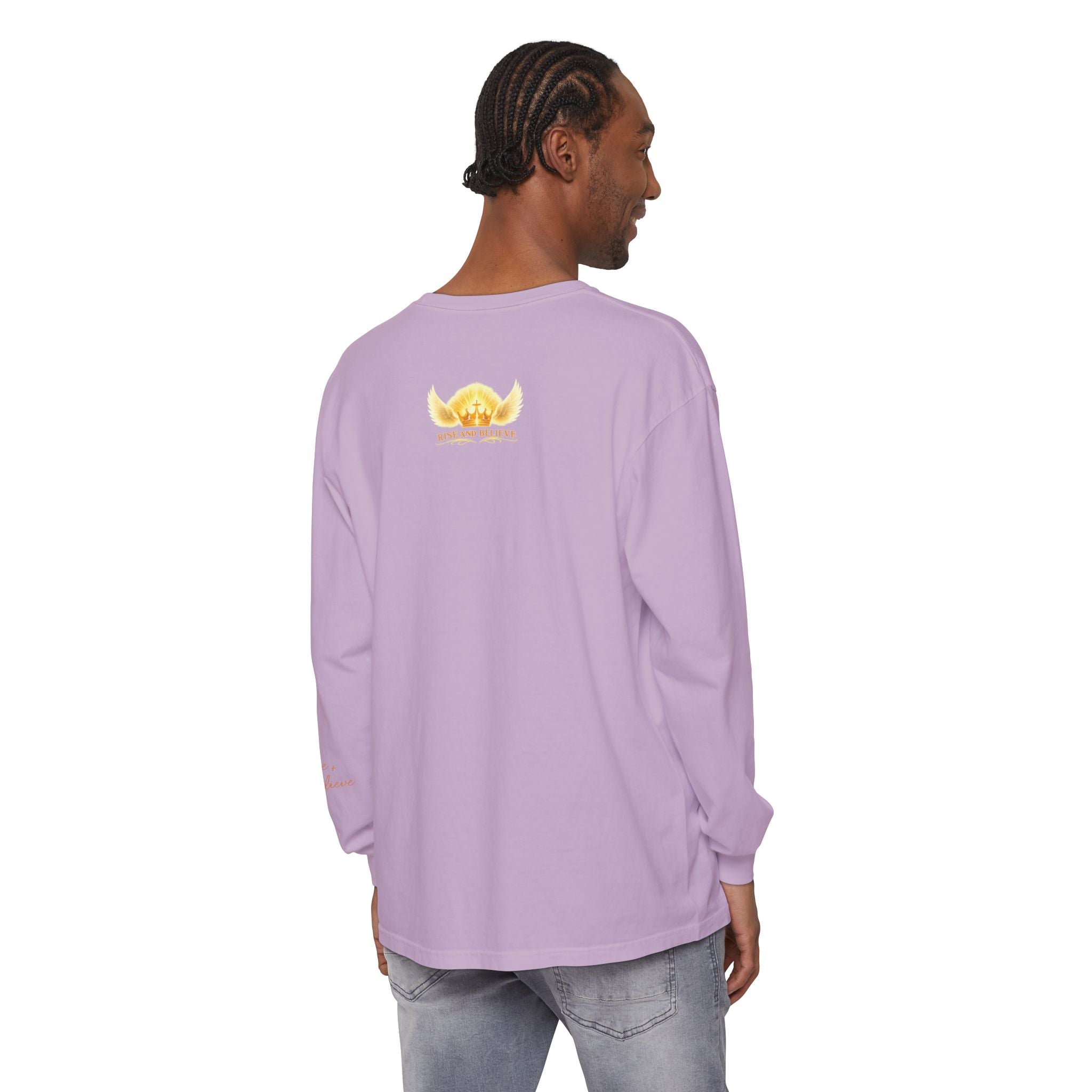 Unisex Garment-dyed Long Sleeve T-Shirt