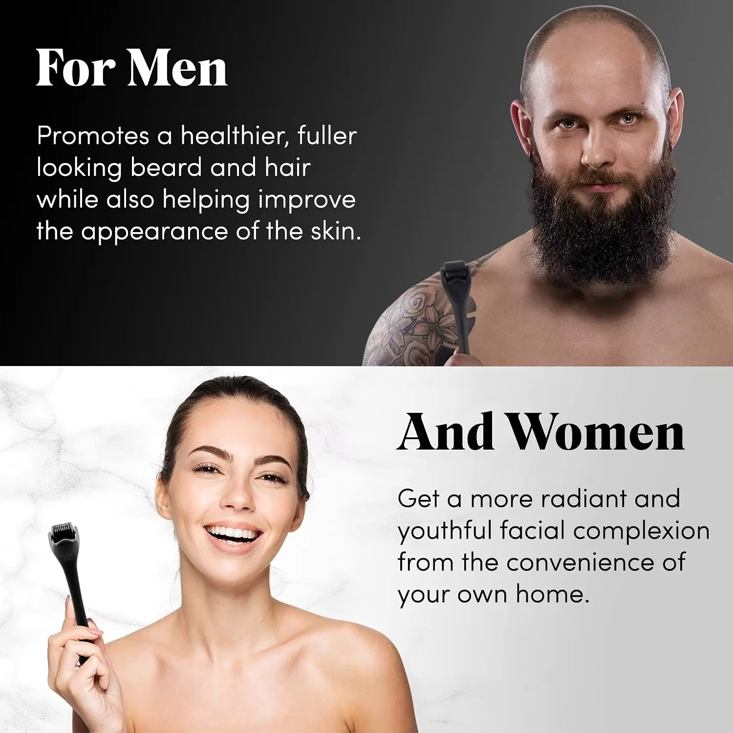 Derma Roller for Skin & Hair Growth