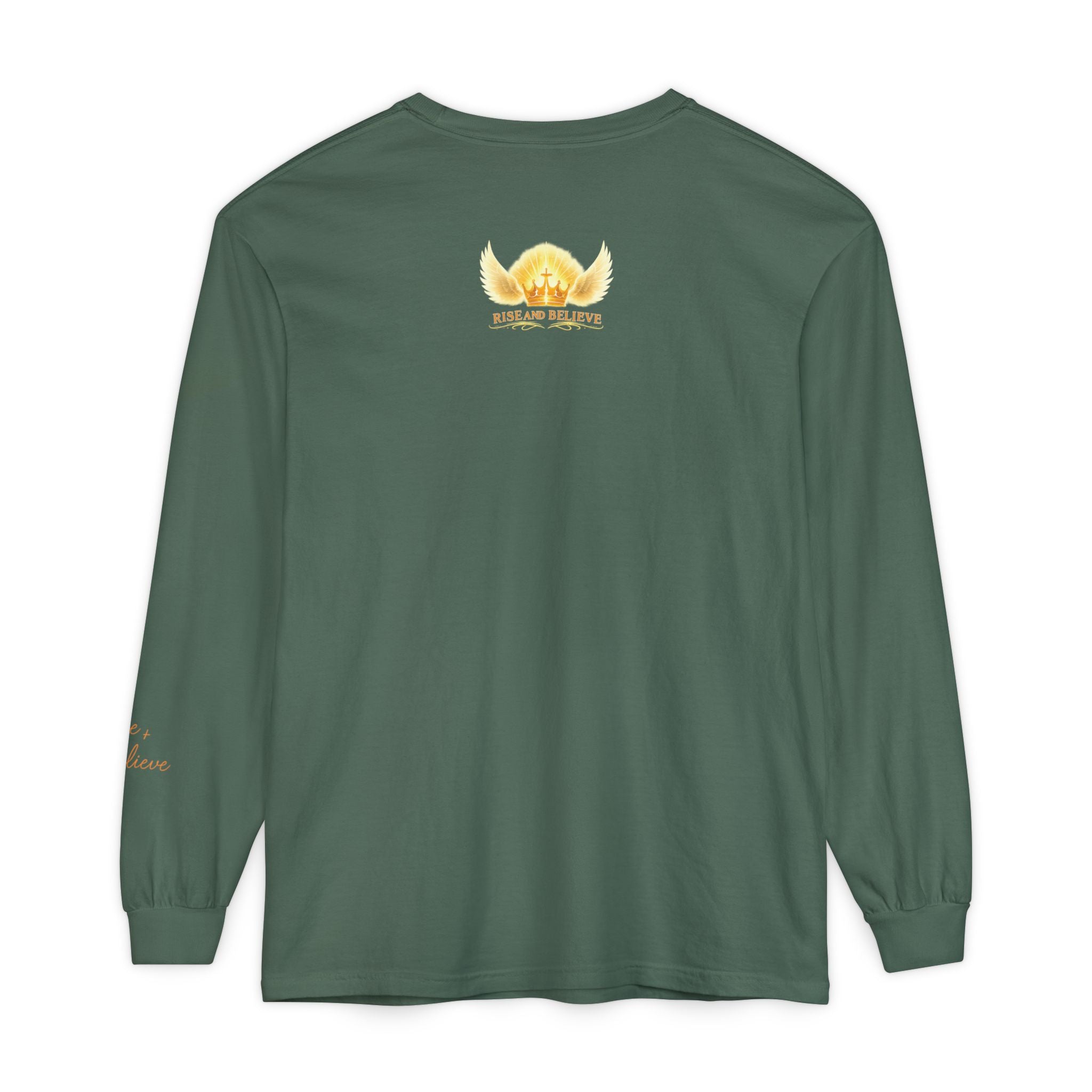 Unisex Garment-dyed Long Sleeve T-Shirt
