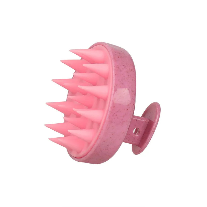 2-in-1 Silicone Scalp Massager & Shampoo Brush - Painless Hair Growth Stimulator for Shower, Gentle Head Spa Tool