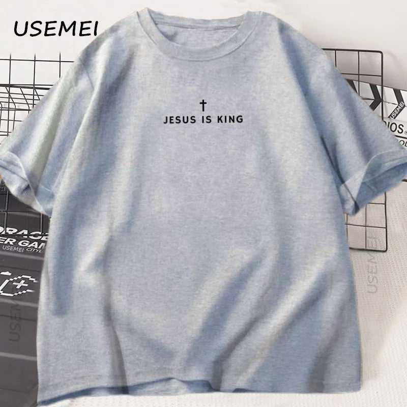 Jesus Is King Christian Tee