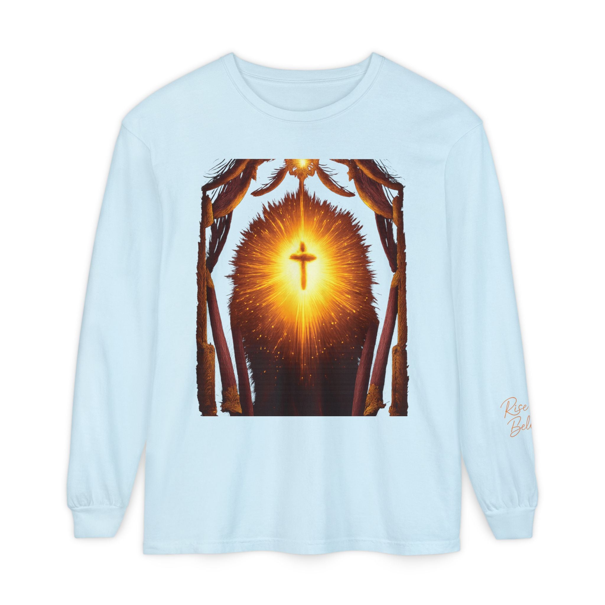 Unisex Garment-dyed Long Sleeve T-Shirt