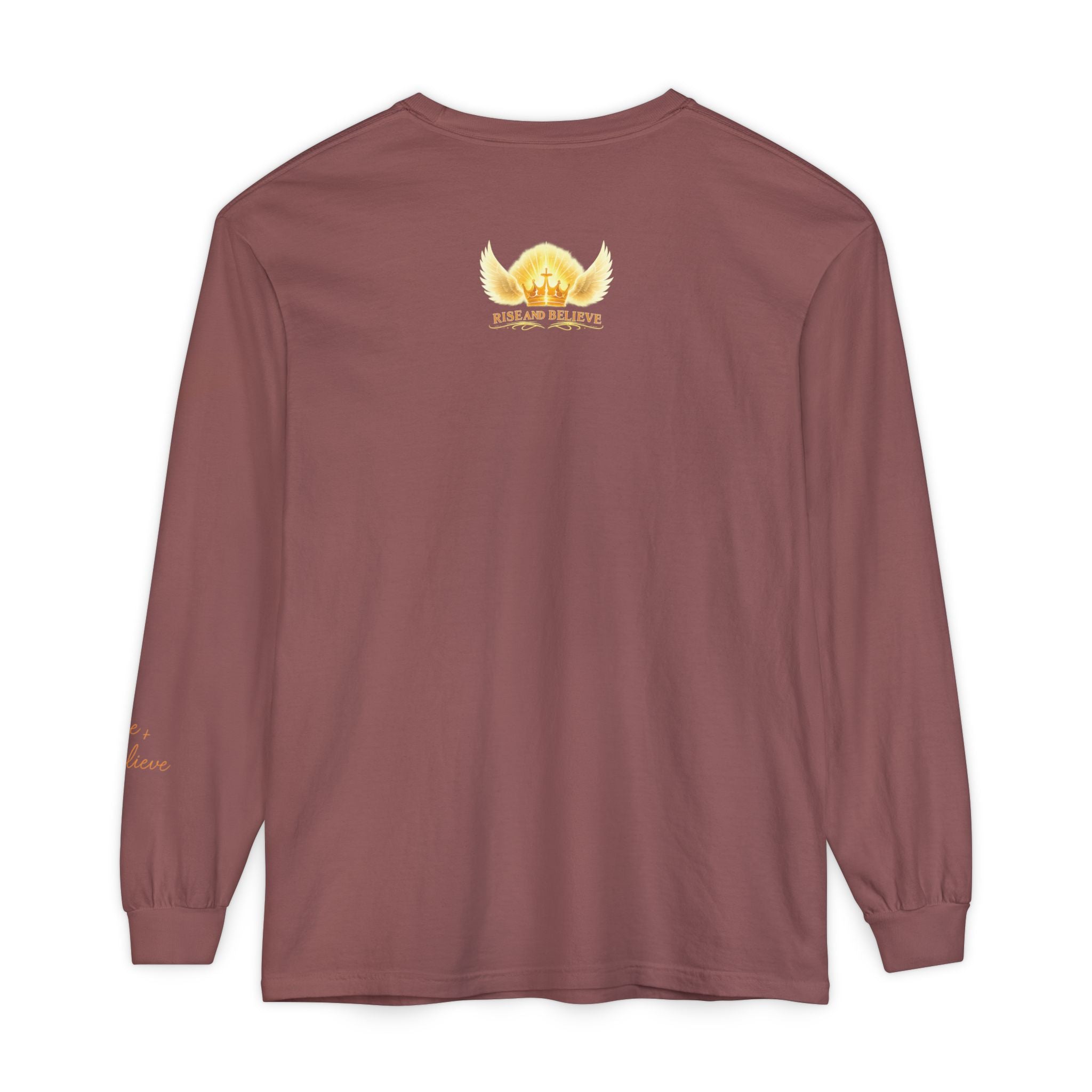 Unisex Garment-dyed Long Sleeve T-Shirt