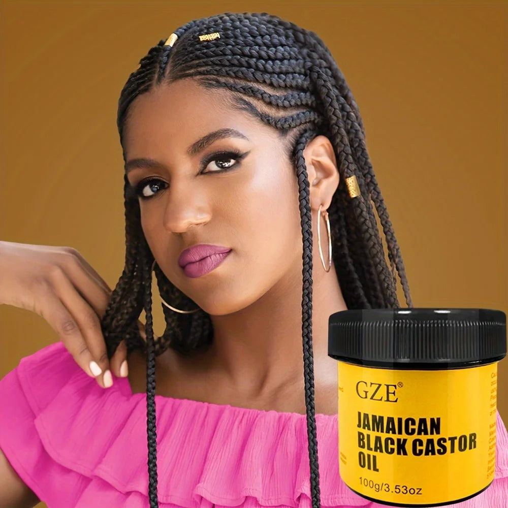Pure Jamaican Black Castor Oil – Hair Growth & Scalp Nourishing Oil