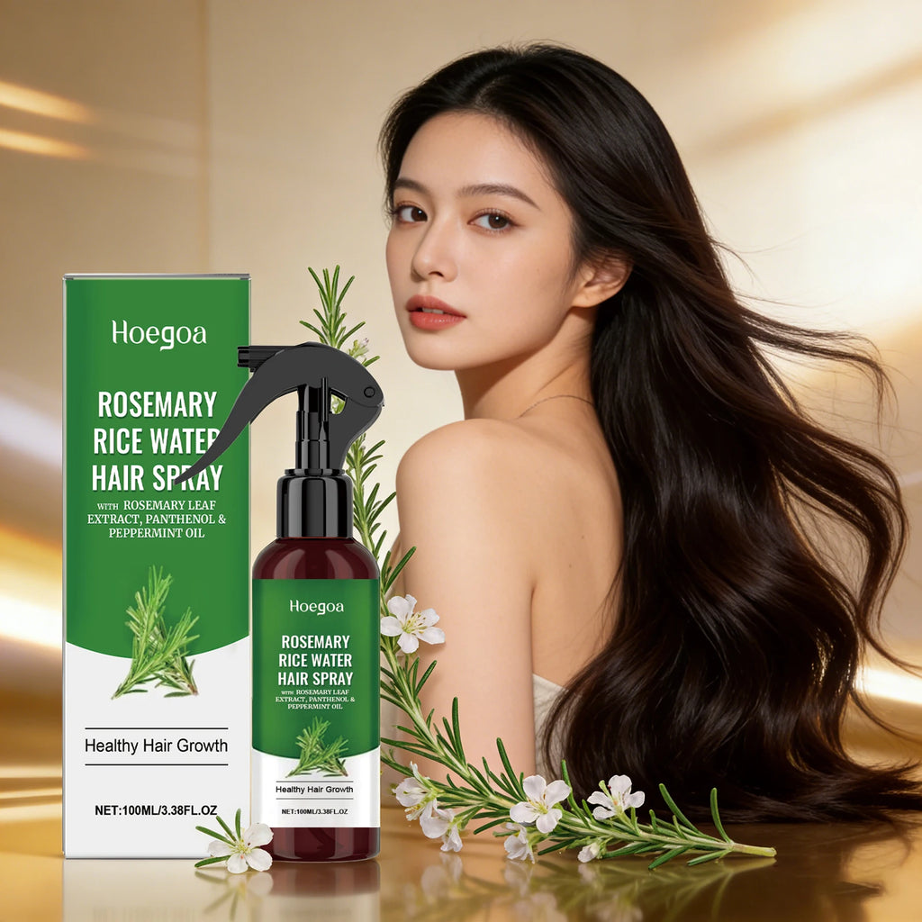 Rosemary & Rice Water Hair Growth Spray