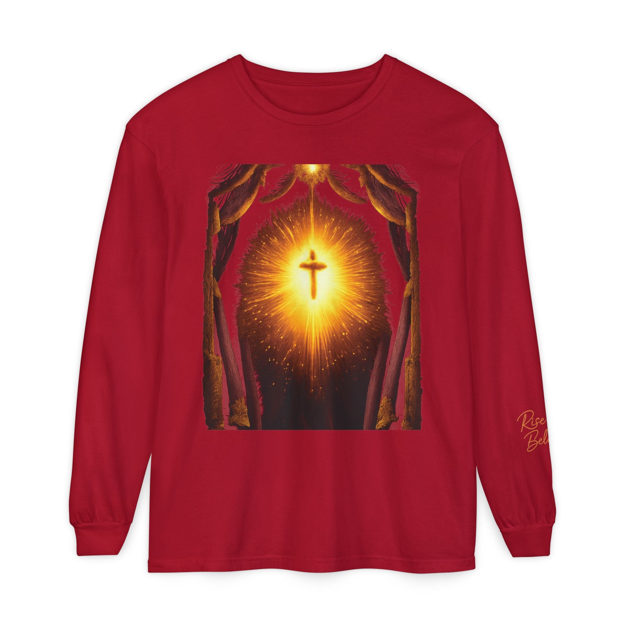 Unisex Garment-dyed Long Sleeve T-Shirt