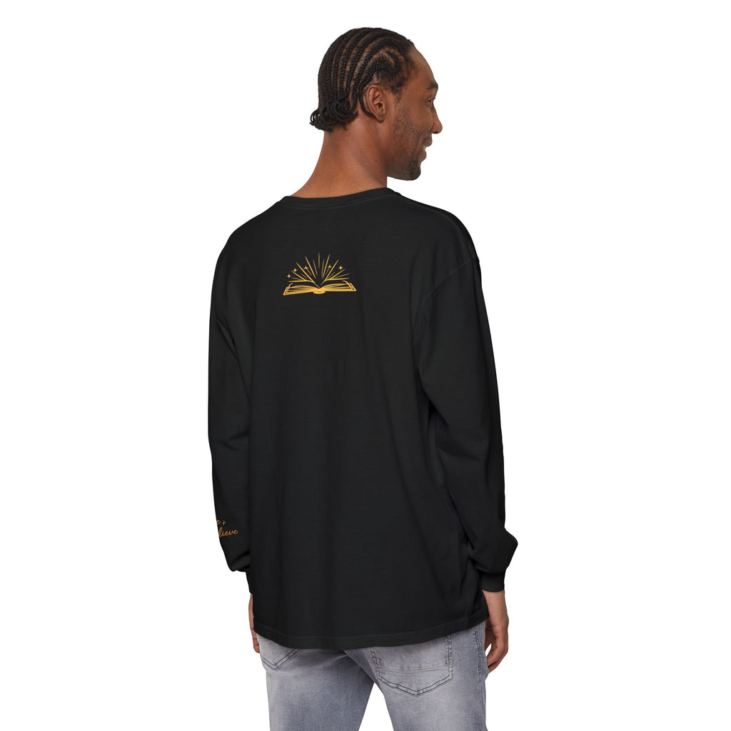 Unisex Garment-dyed Long Sleeve T-Shirt