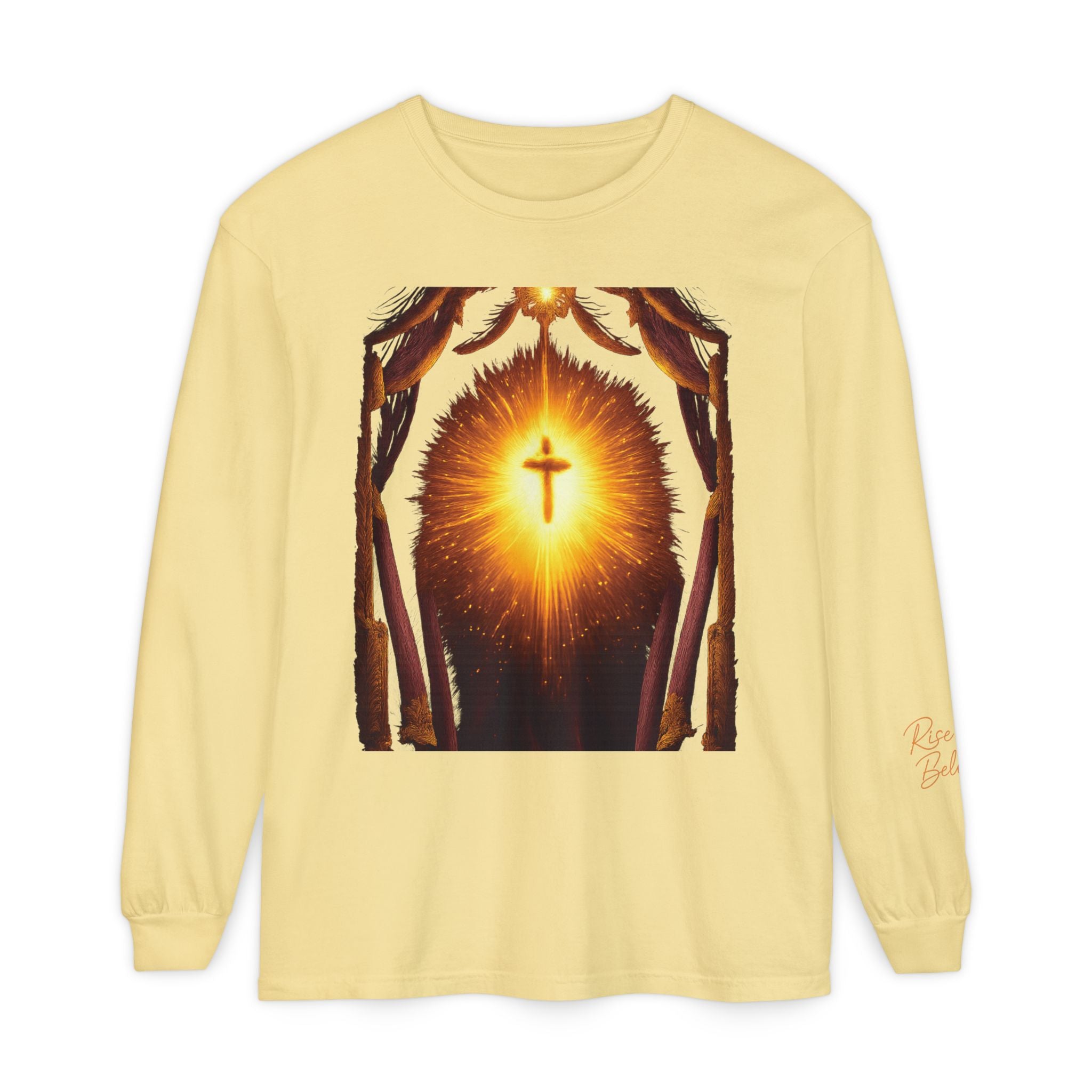 Unisex Garment-dyed Long Sleeve T-Shirt